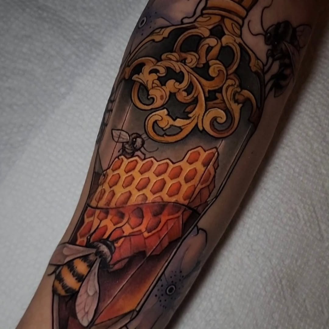 Tattoo by @ashcampbellsoup — neo_traditional, realism