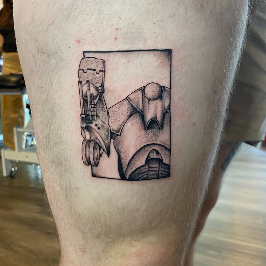 Tattoo by @purus_form โ black_and_grey, realism