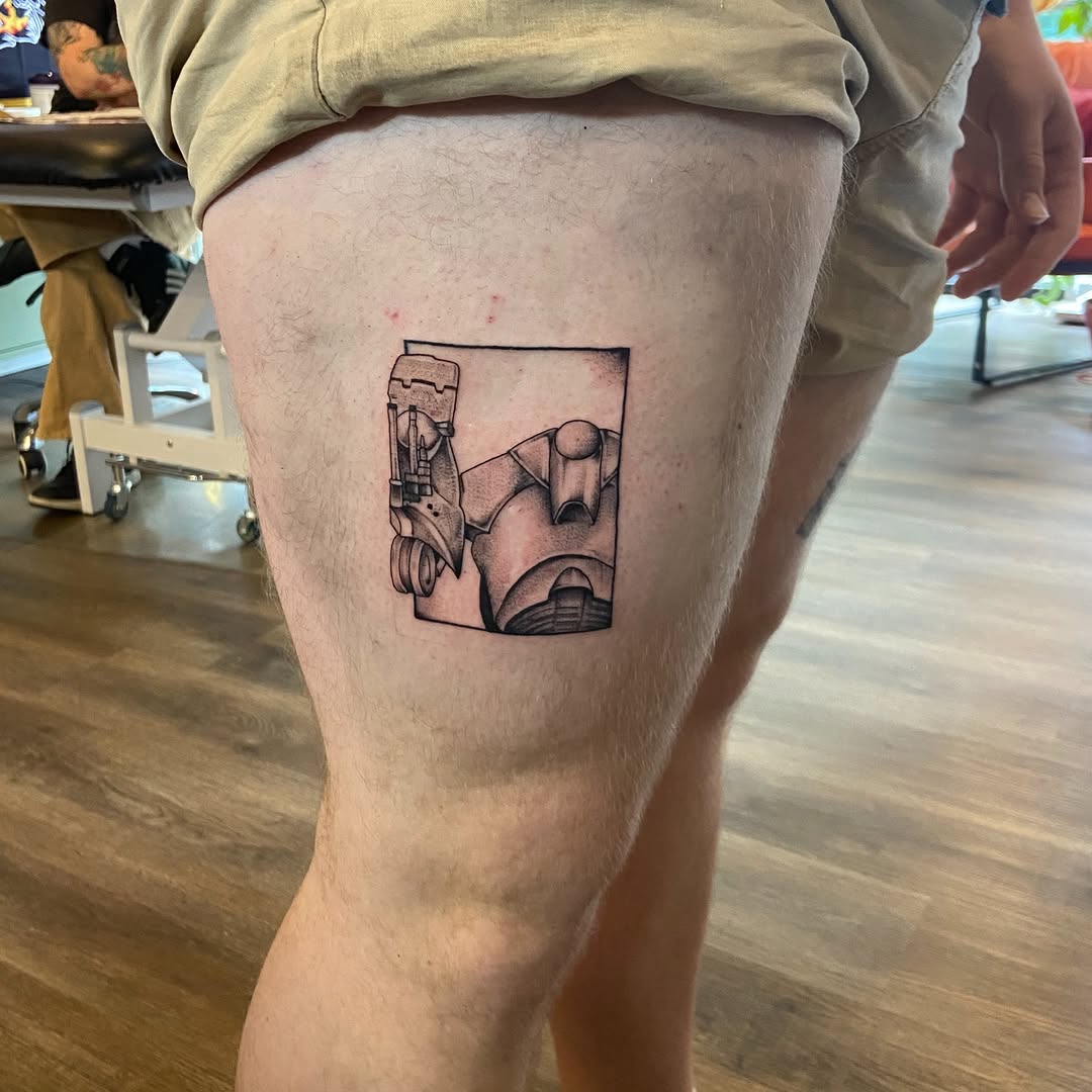 Tattoo by @purus_form โ black_and_grey, realism