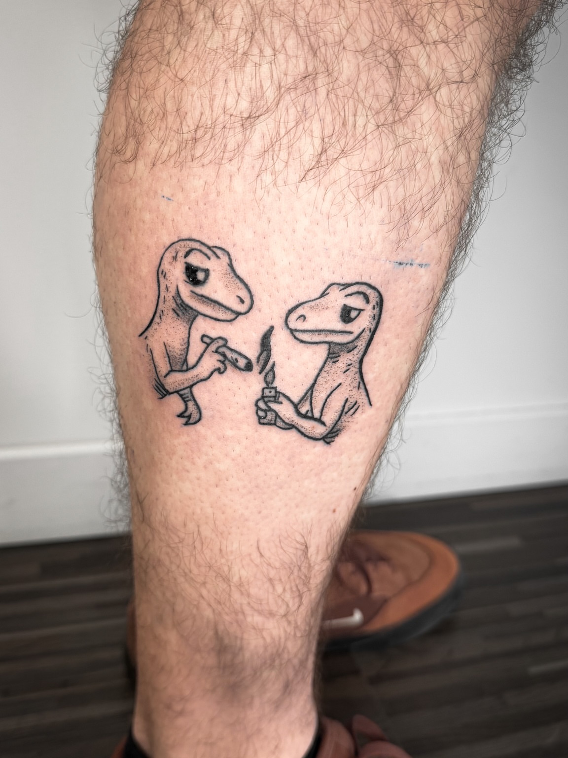 Tattoo by @ombre_mystic — dotwork