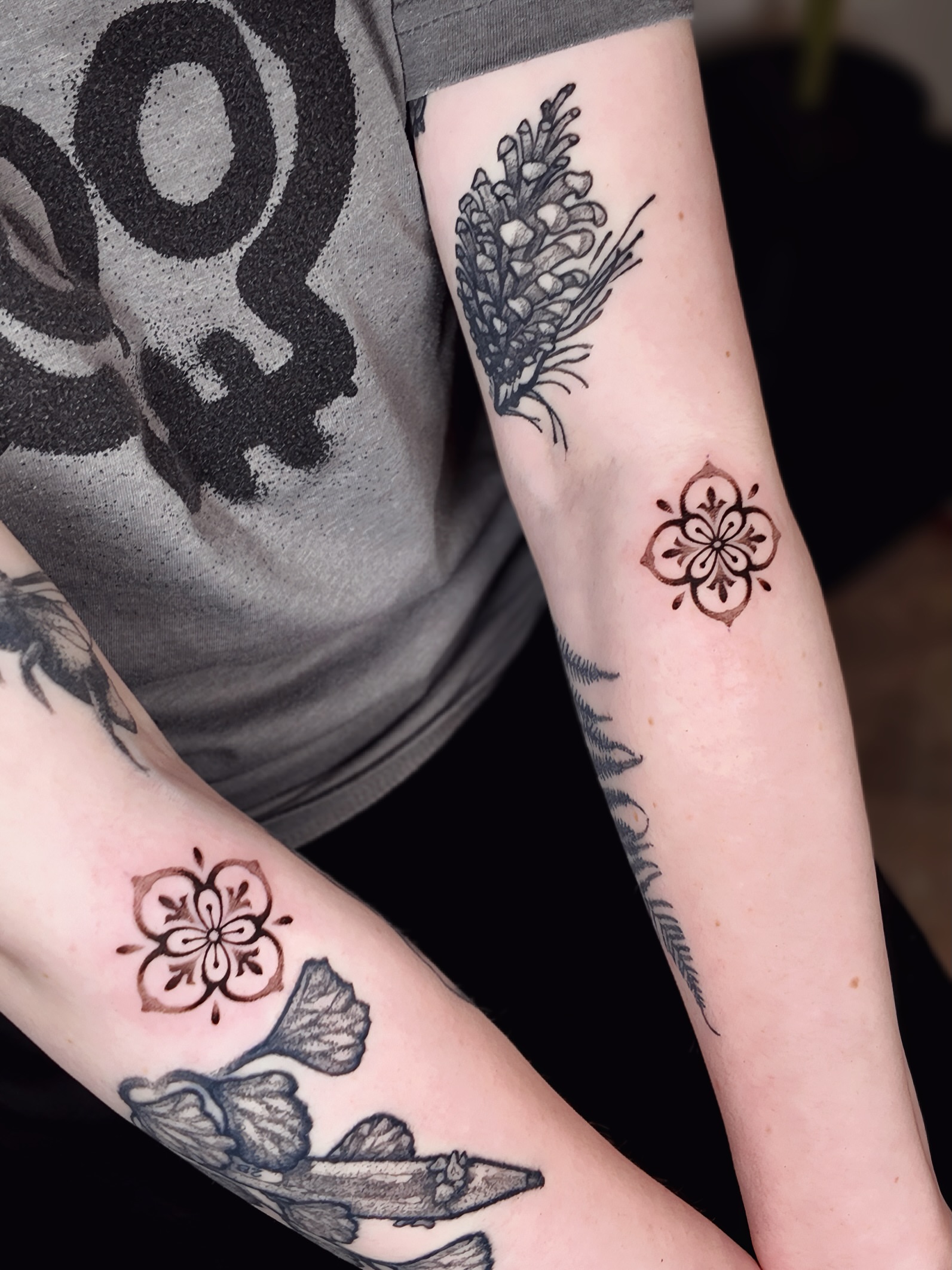 Tattoo by @junsinkmontreal — black_and_grey