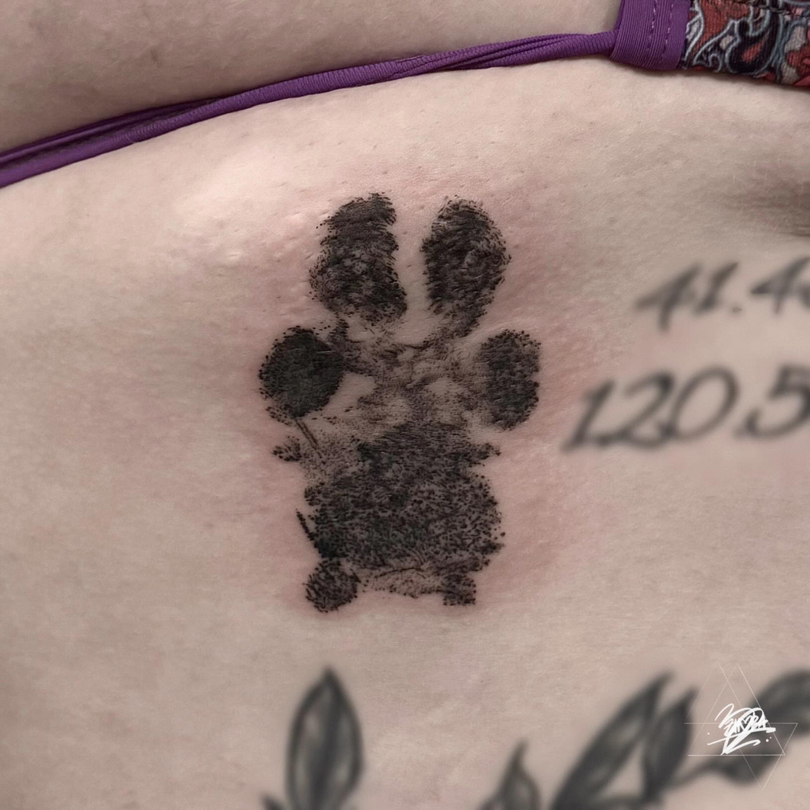 Tattoo by @zhoradevi — dotwork
