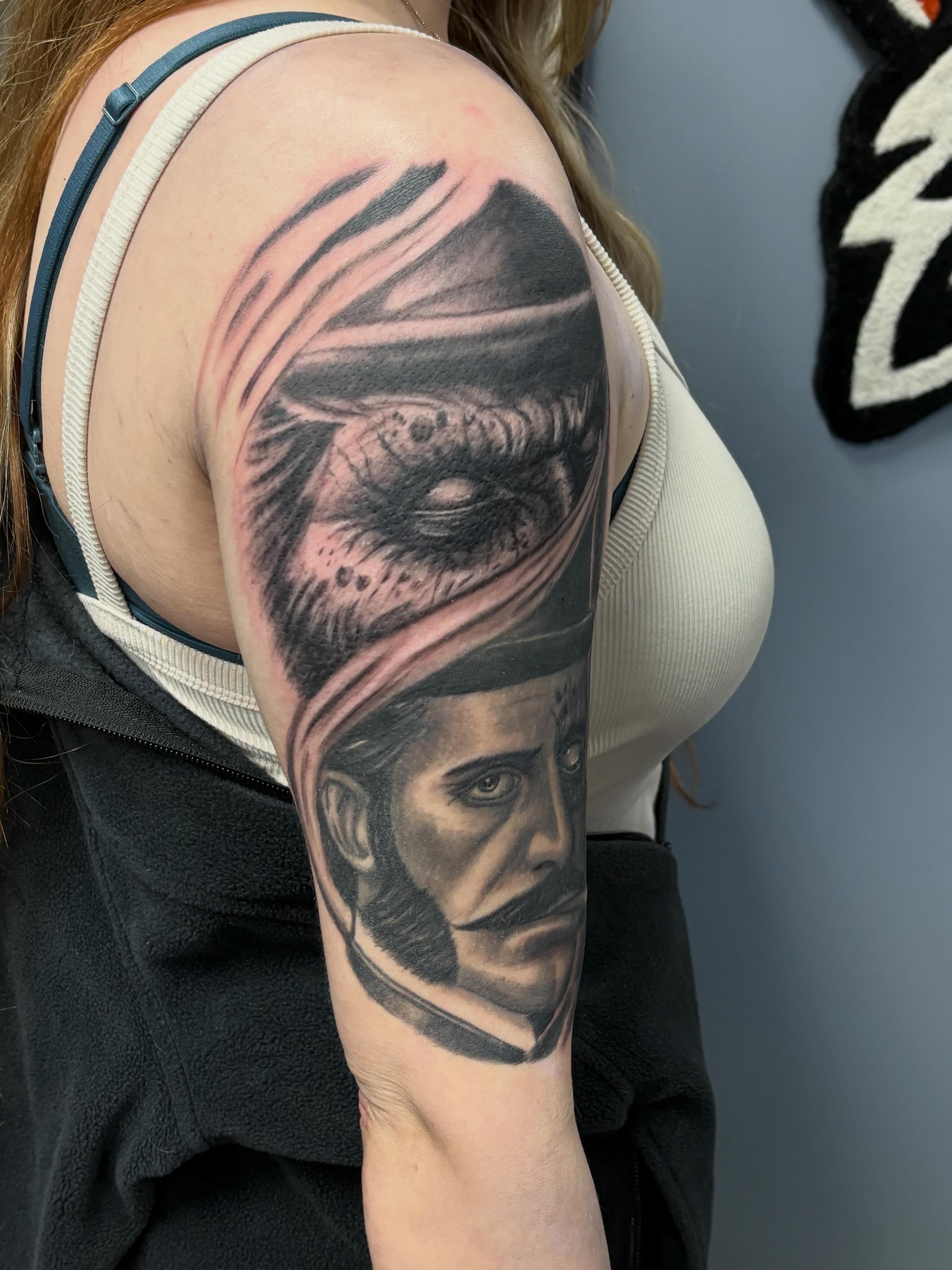 Tattoo by @tattoos_by_jack13 — realism, dark_realism