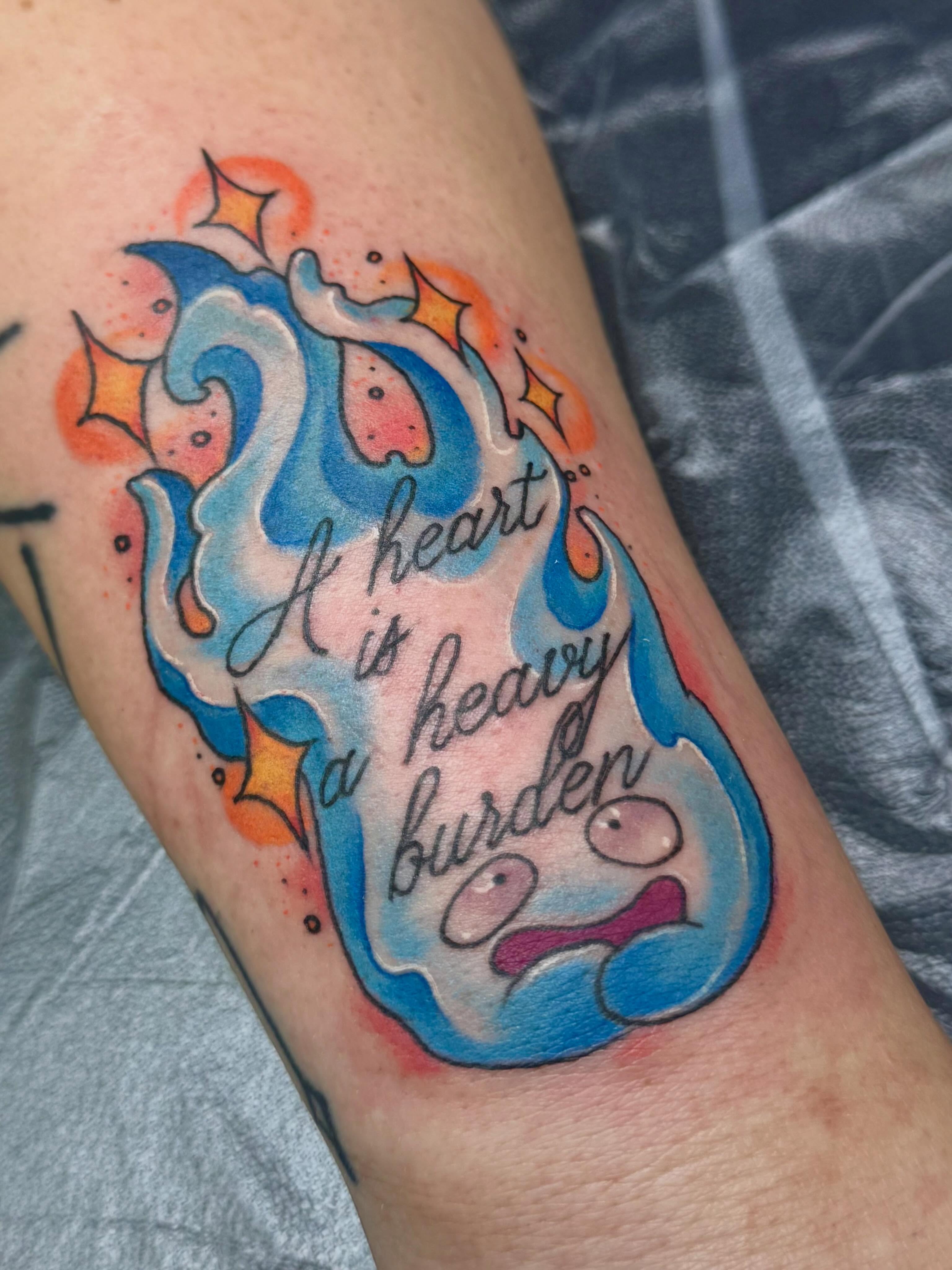 Tattoo by @eileenjoycetattoos — watercolor