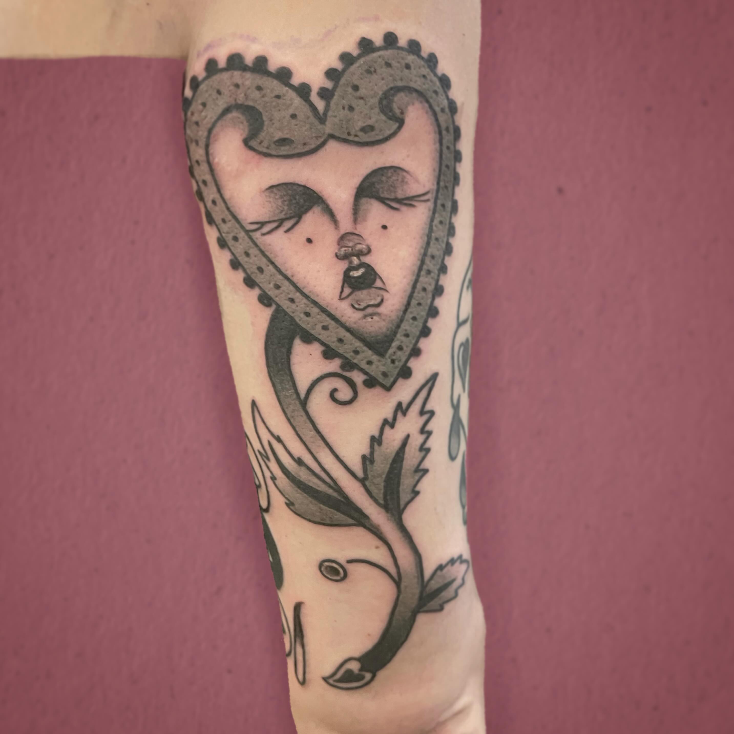 Tattoo by @babajagatattoos — black_and_grey