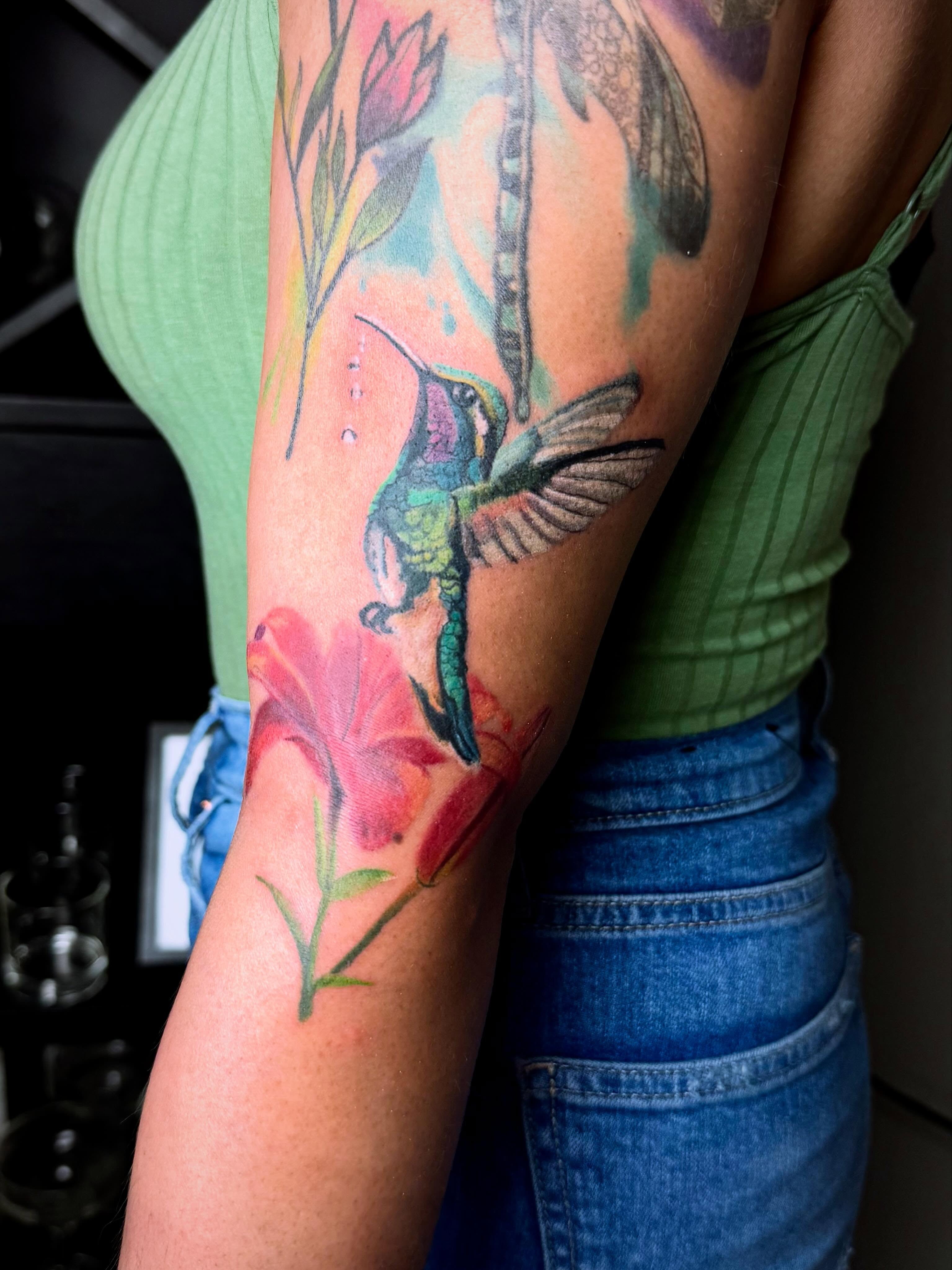 Tattoo by @tattoos_by_nana — watercolor