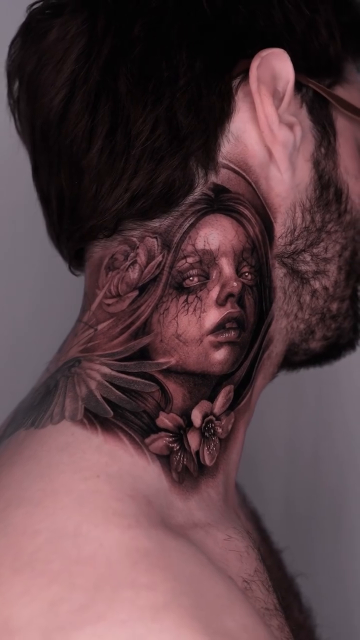 Tattoo by @tattooist_steven — realism, dark_realism