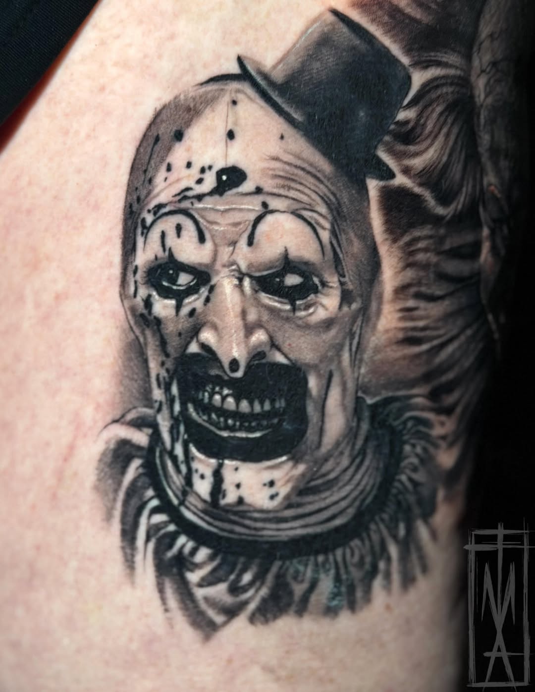 Tattoo by @tattoosbymattarguello — realism, dark_realism