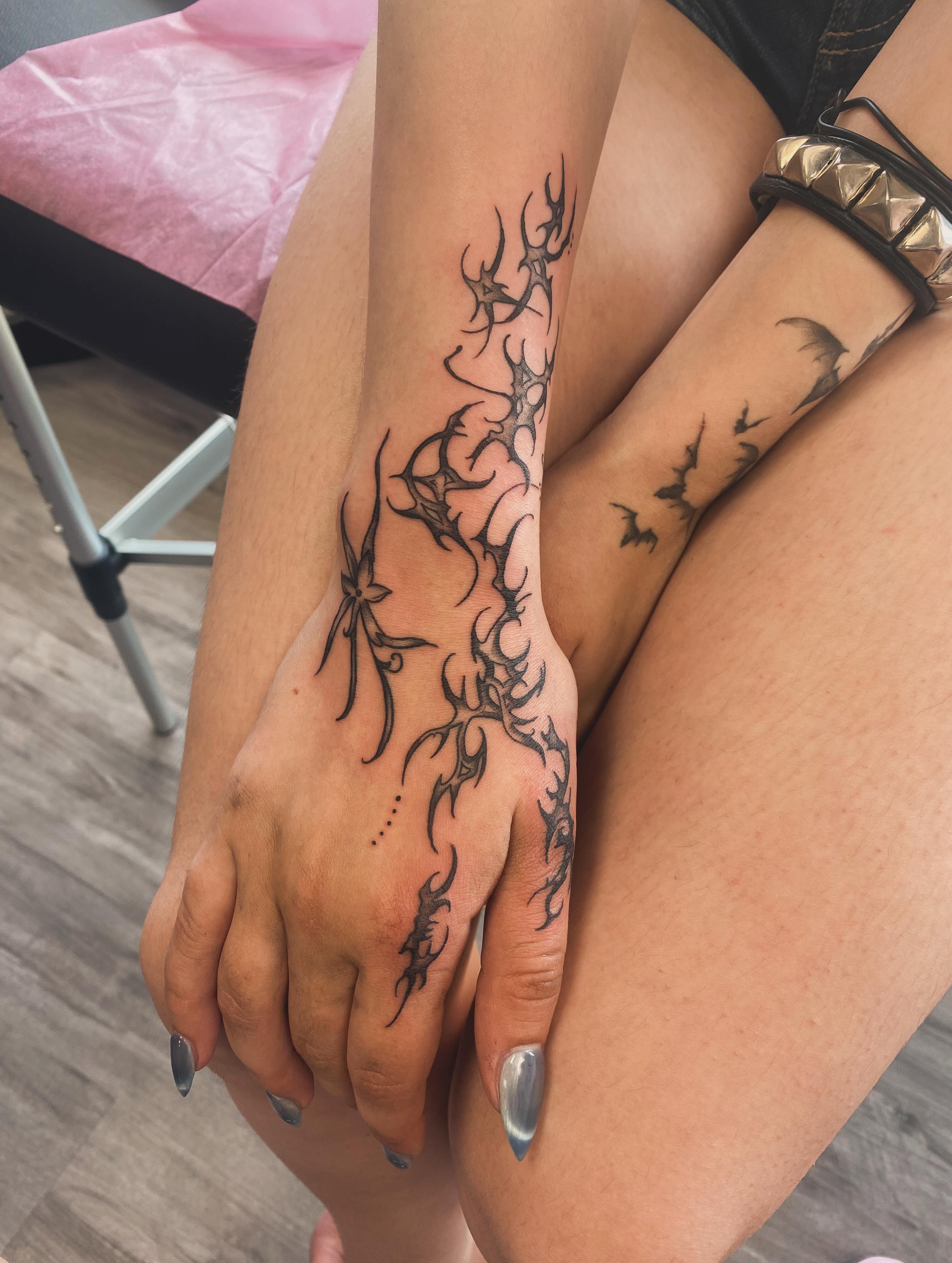Tattoo by @wariospeedwagon — tribal