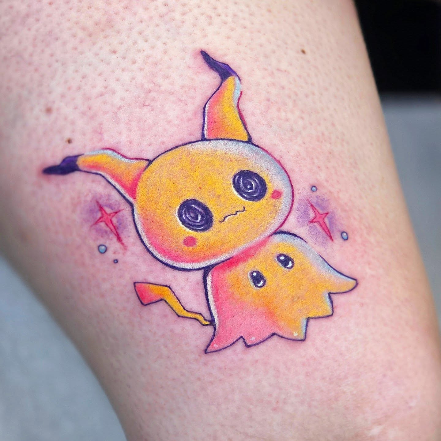 Tattoo by @janinks — watercolor