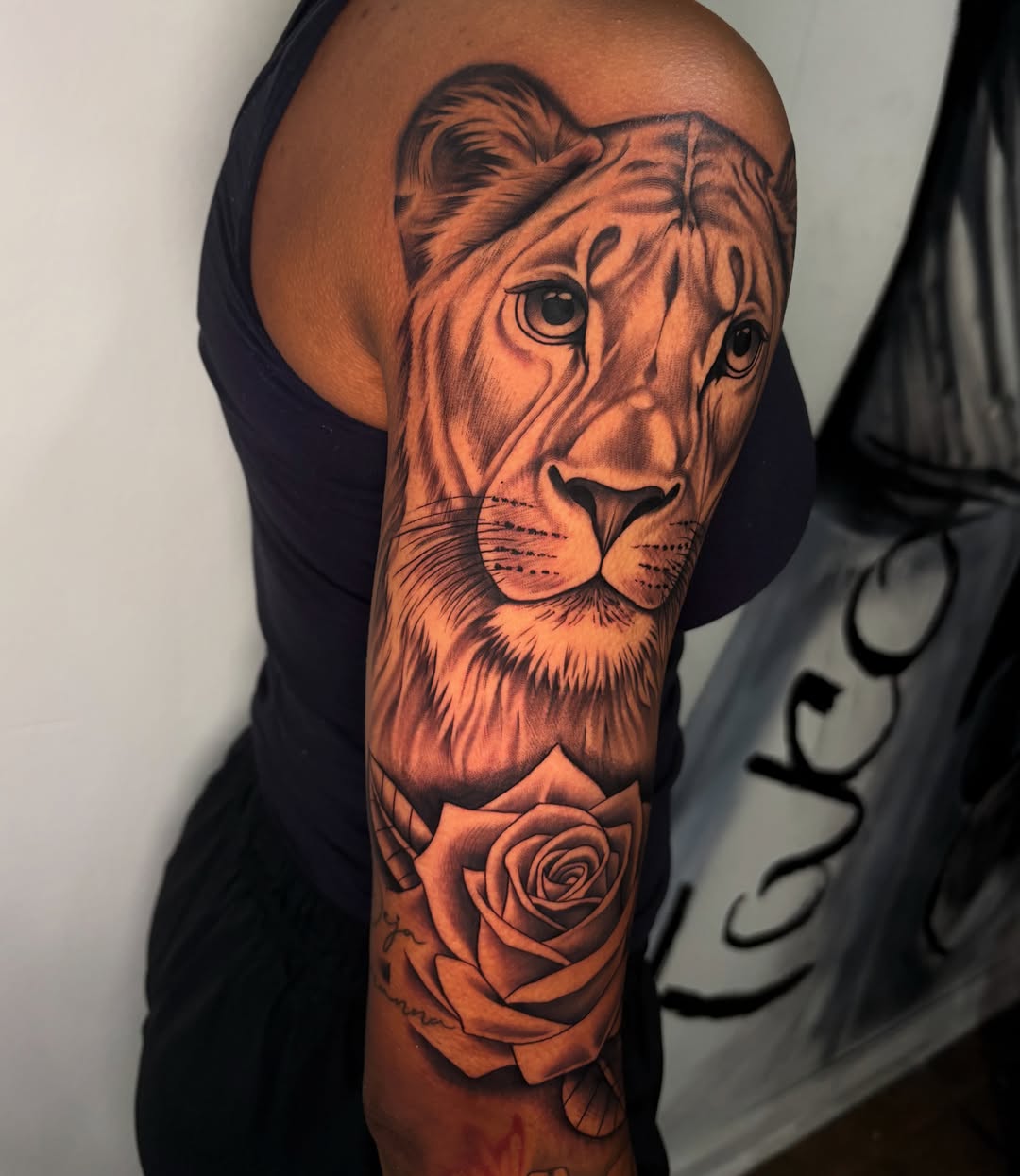 Tattoo by @osieltattoos — realism, black_and_grey