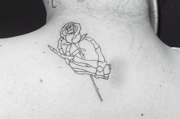 Tattoo by @amberinkedco — fine_line