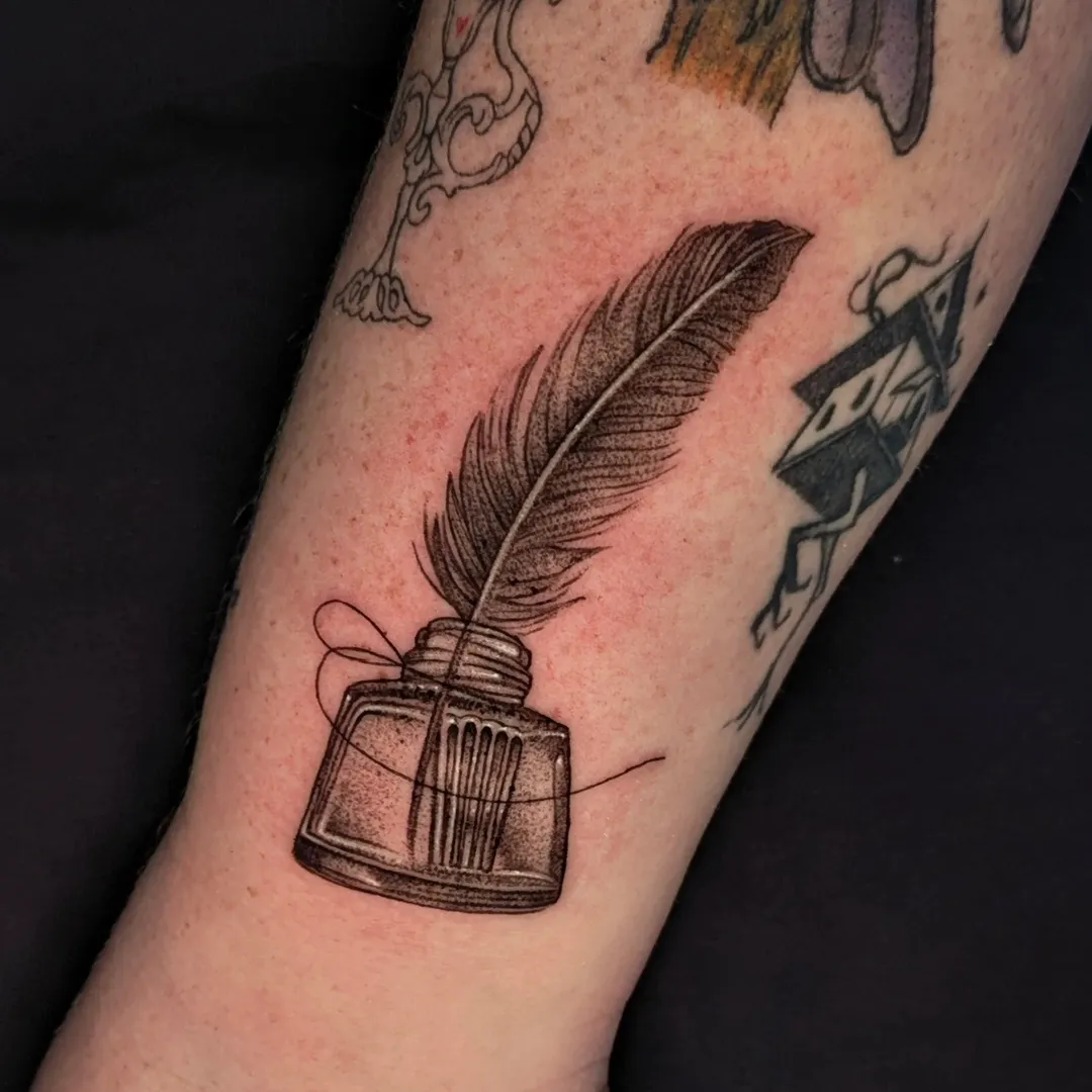 Tattoo by @jasdillonart — black_and_grey
