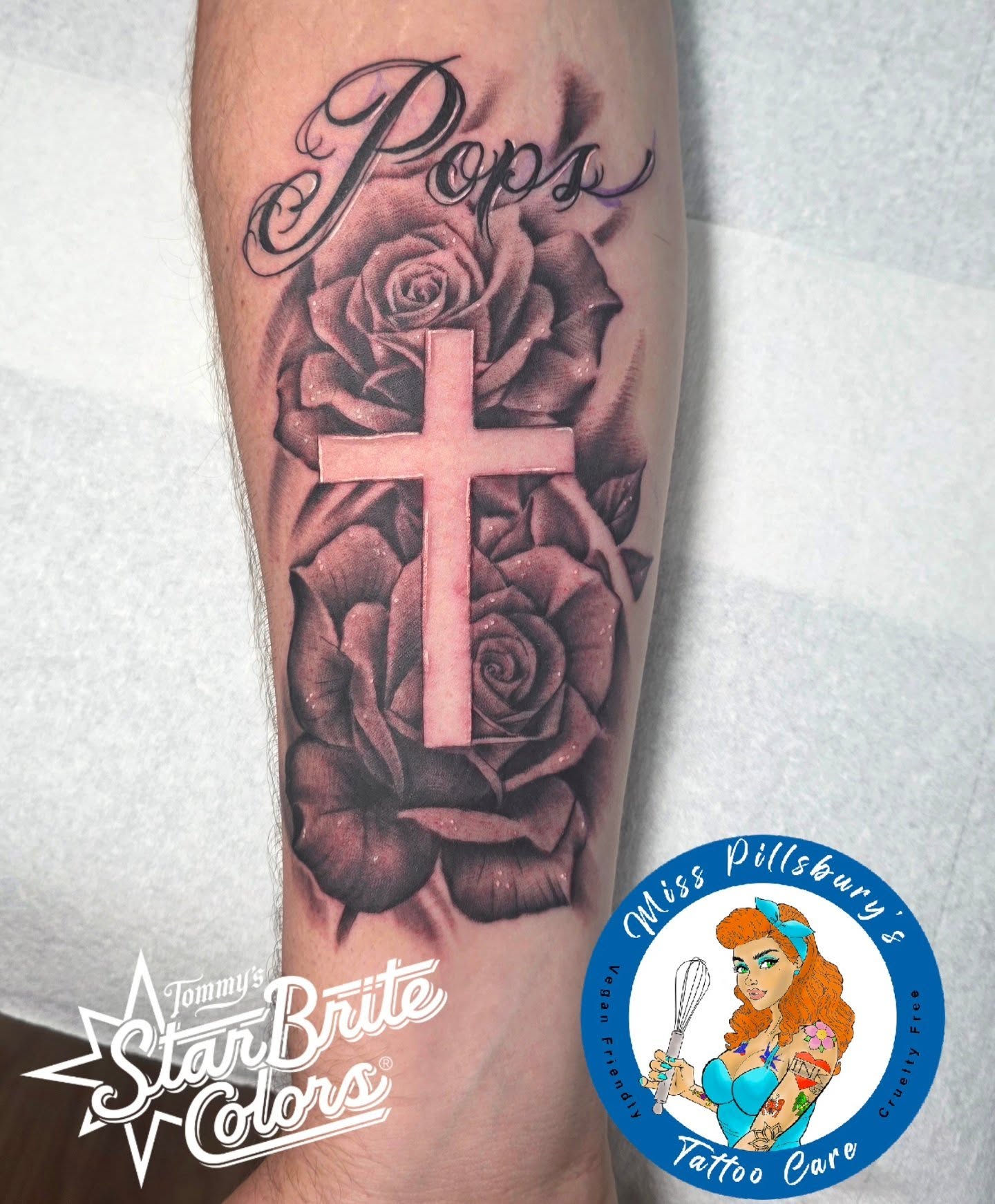 Tattoo by @athorp2020 — black_and_grey, realism