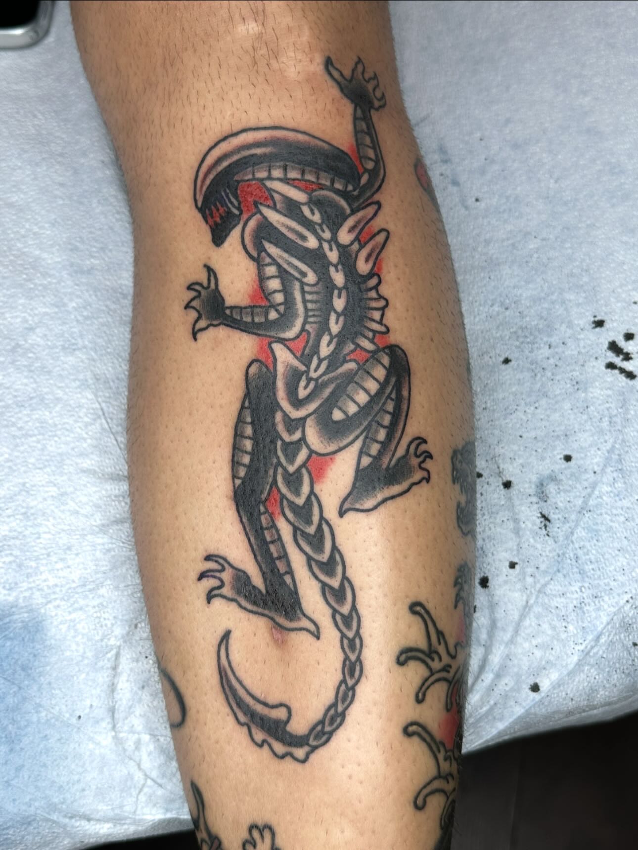 Tattoo by @galena.tattooer — black_and_grey