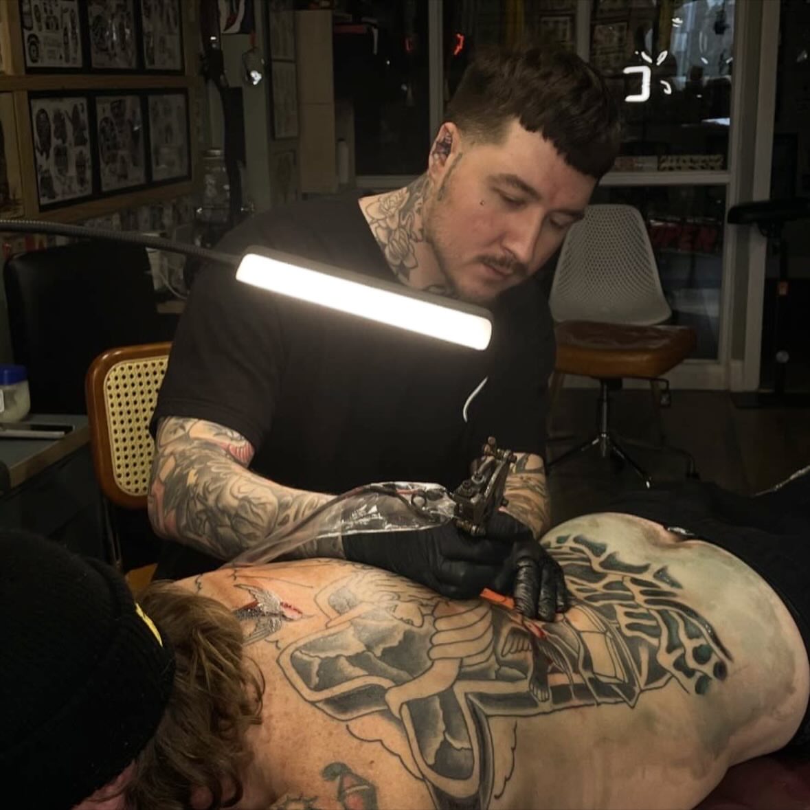 Tattoo by @robavelli — black_and_grey