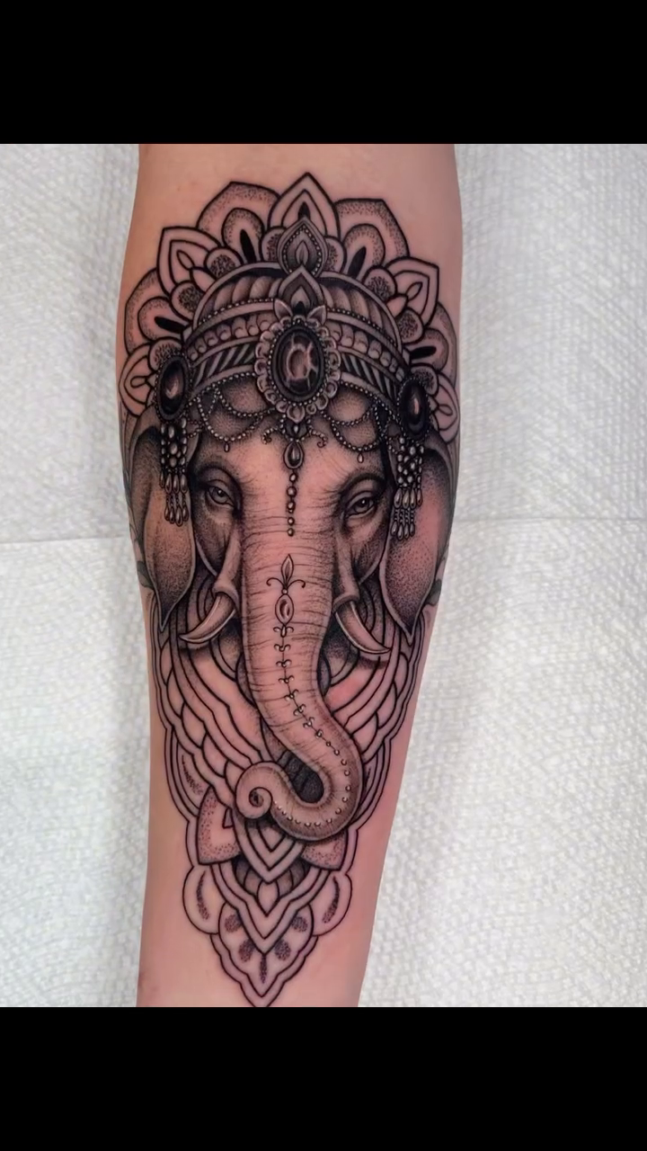 Tattoo by @tattoosbyjordanhunt — black_and_grey, realism