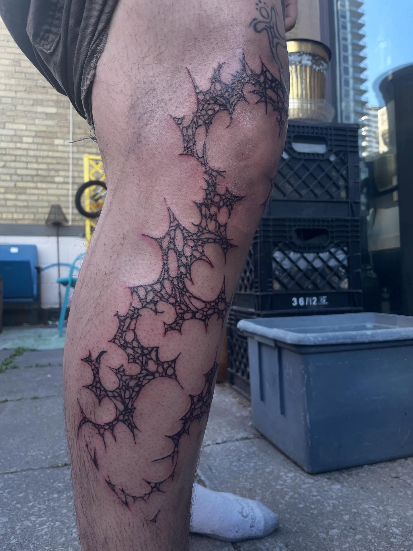 Tattoo by @ghostsartcorner — black_and_grey