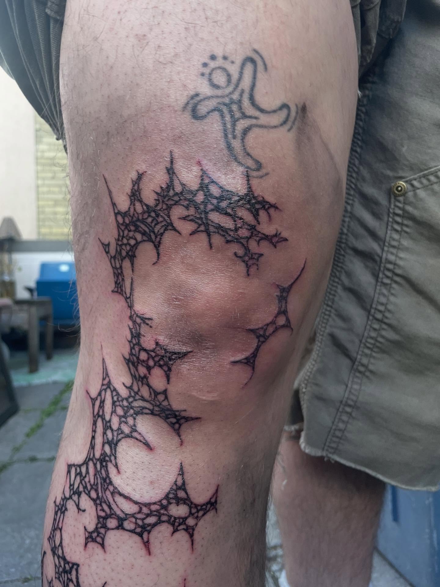 Tattoo by @ghostsartcorner — black_and_grey