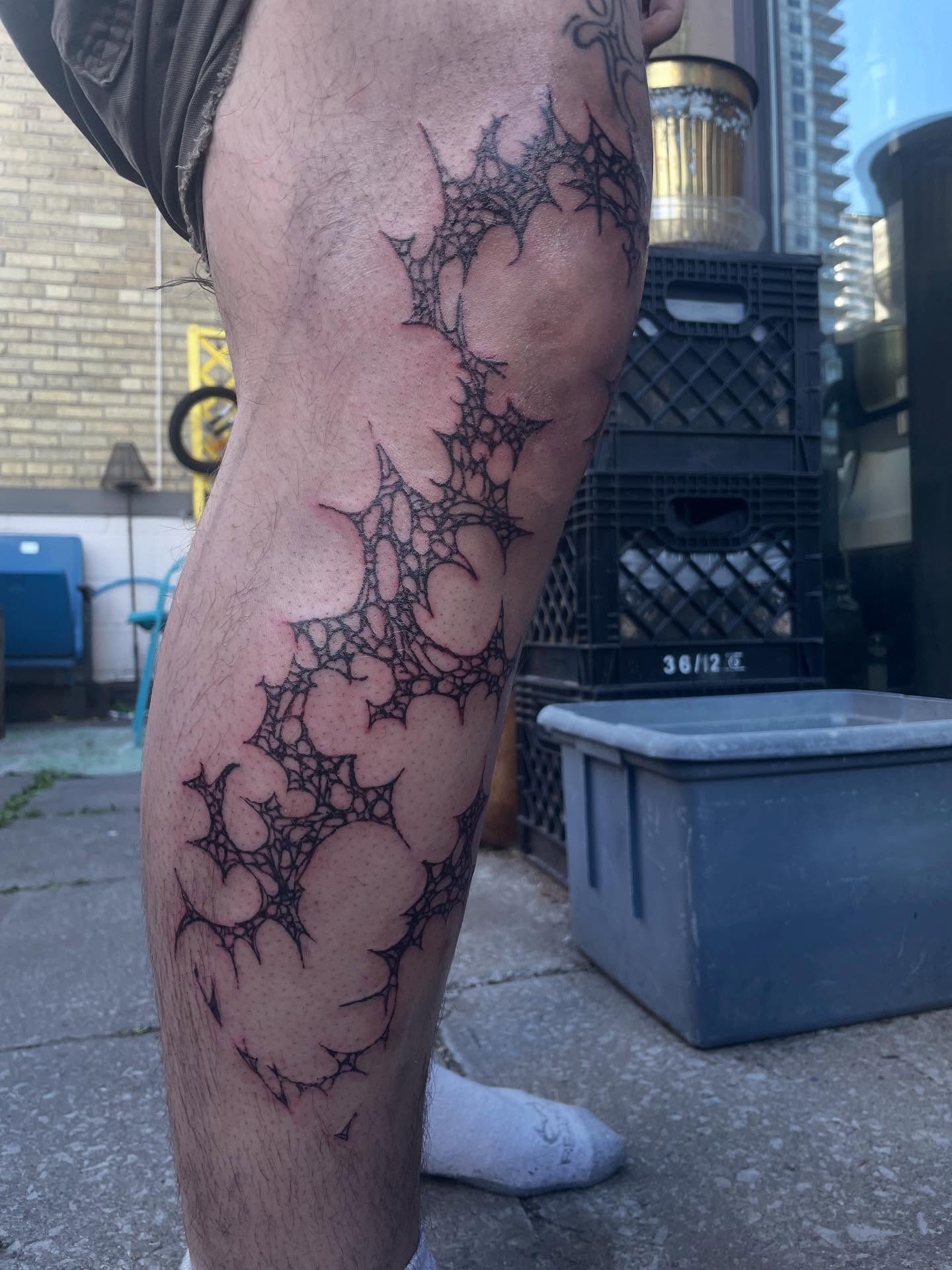 Tattoo by @ghostsartcorner — black_and_grey
