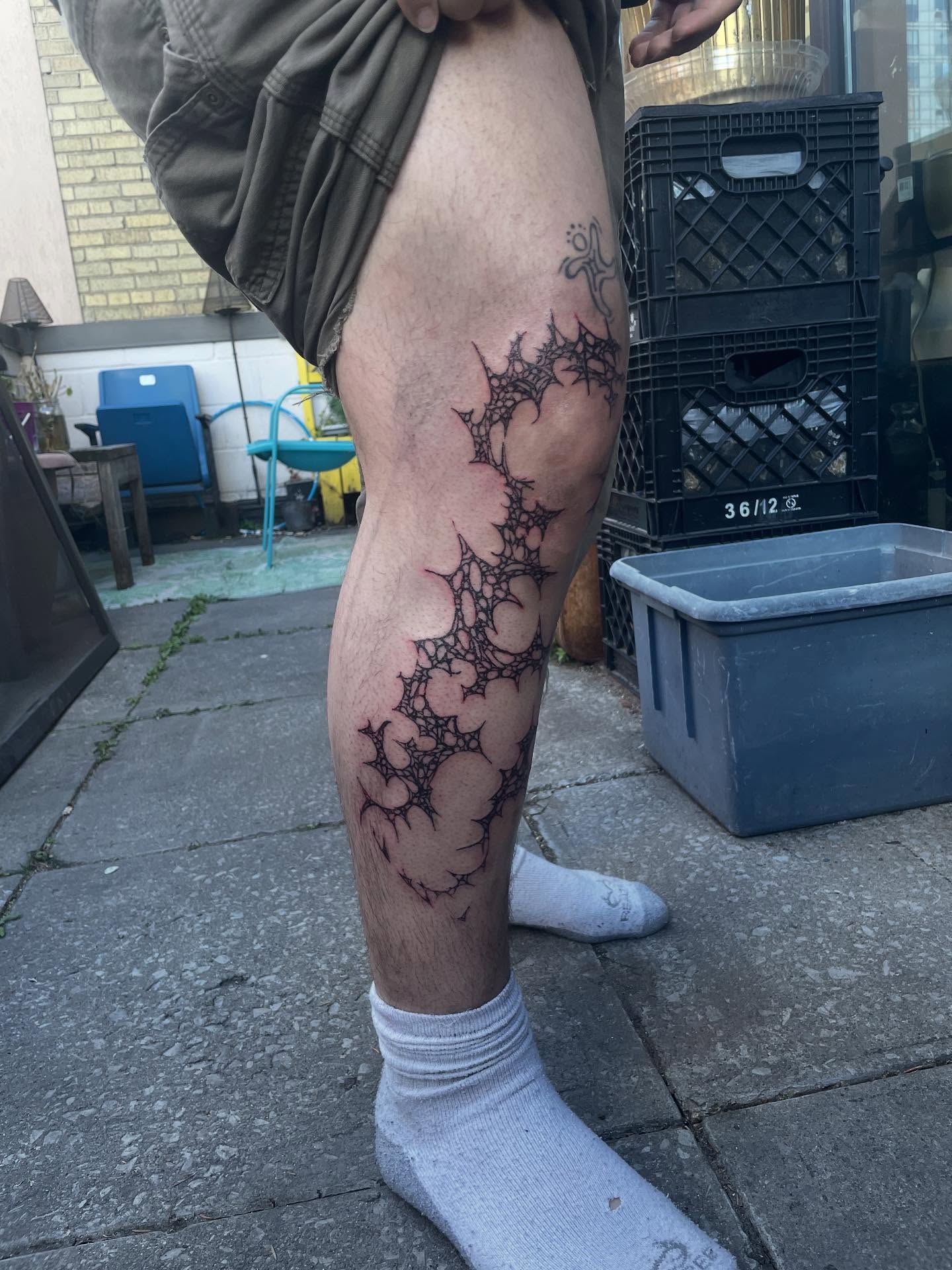 Tattoo by @ghostsartcorner — black_and_grey