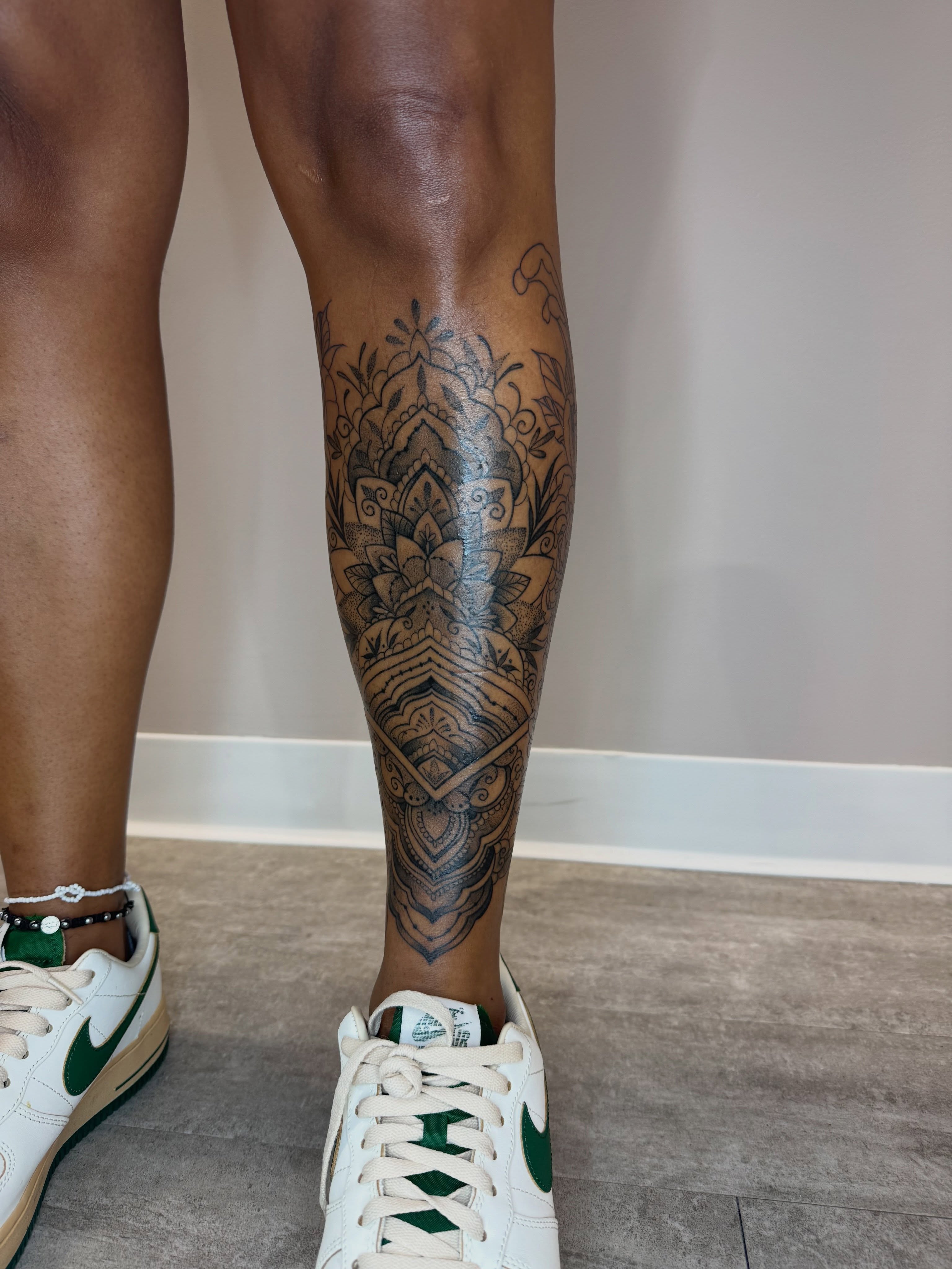 Tattoo by @taracrespitattoos โ geometric, ornamental