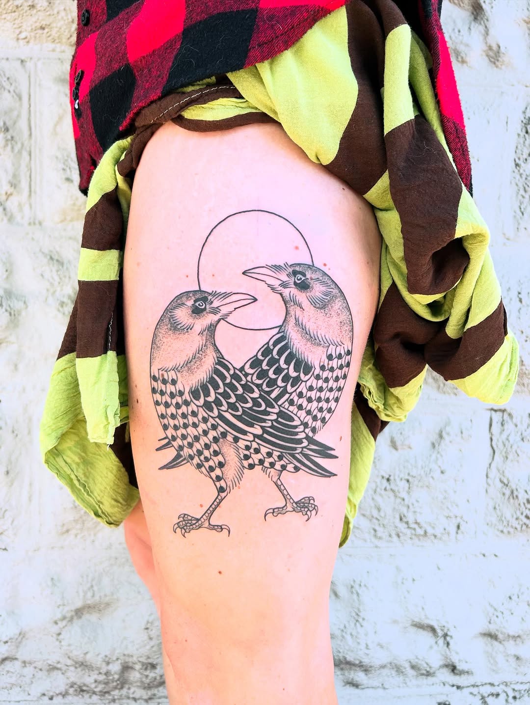 Tattoo by @eekpdx — black_and_grey, illustrative