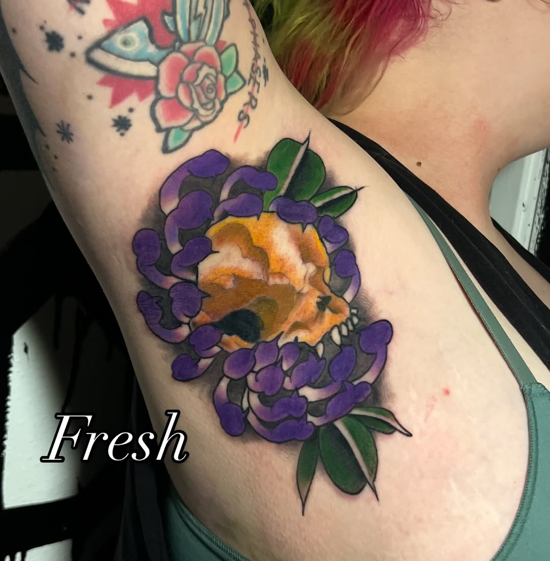 Tattoo by @demondrool — neo_traditional, realism