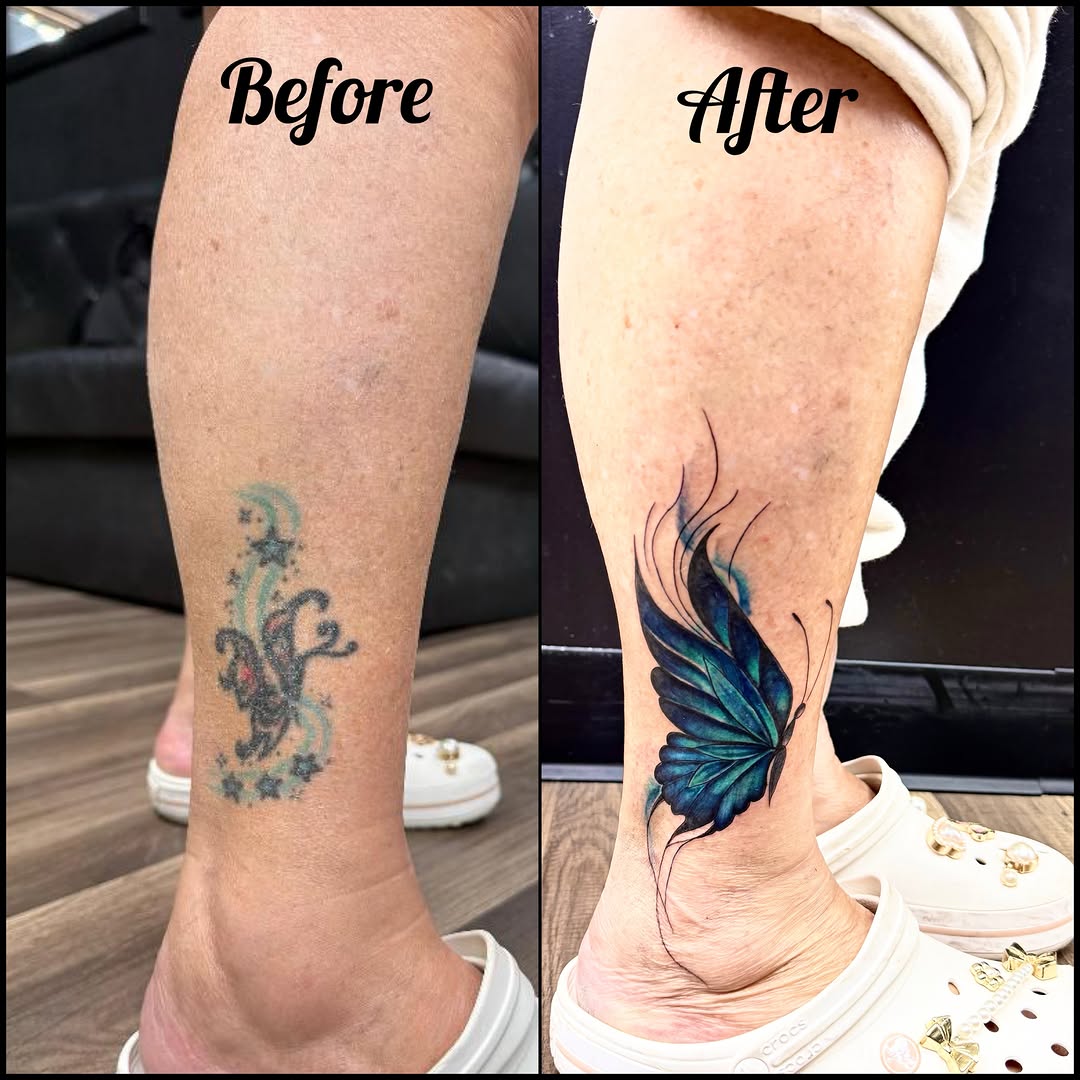 Tattoo by @nathygirltattoo β fine_line, black_and_grey