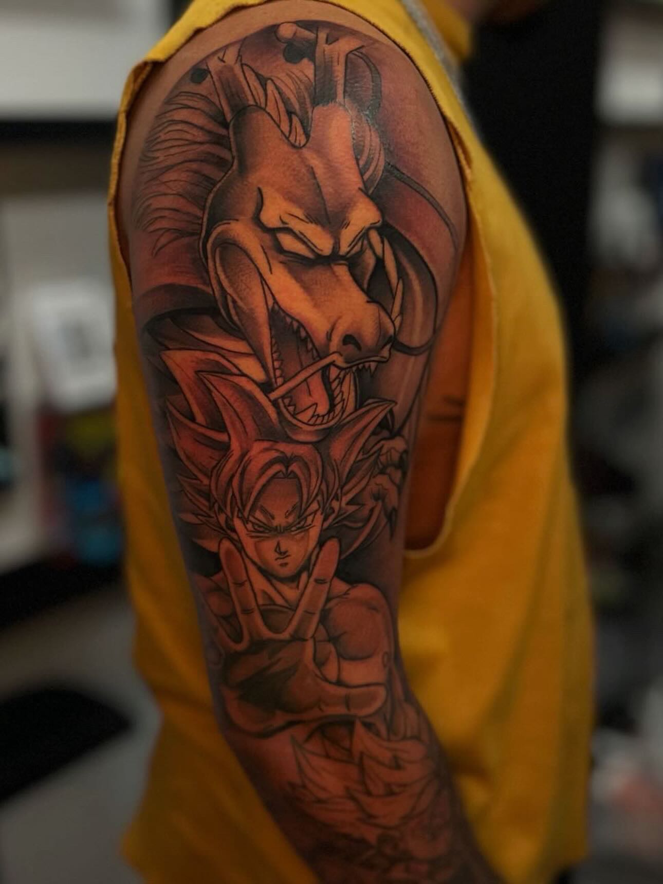 Tattoo by @tattoosbysinderella — anime