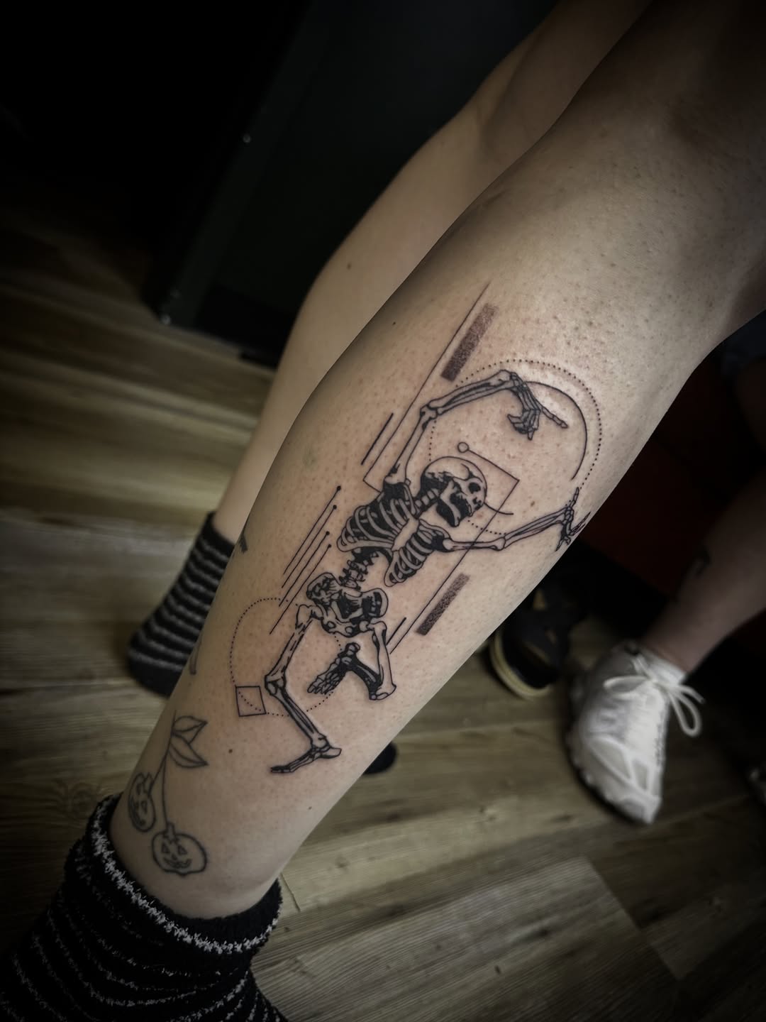 Tattoo by @pink.tattoos_ — geometric, black_and_grey