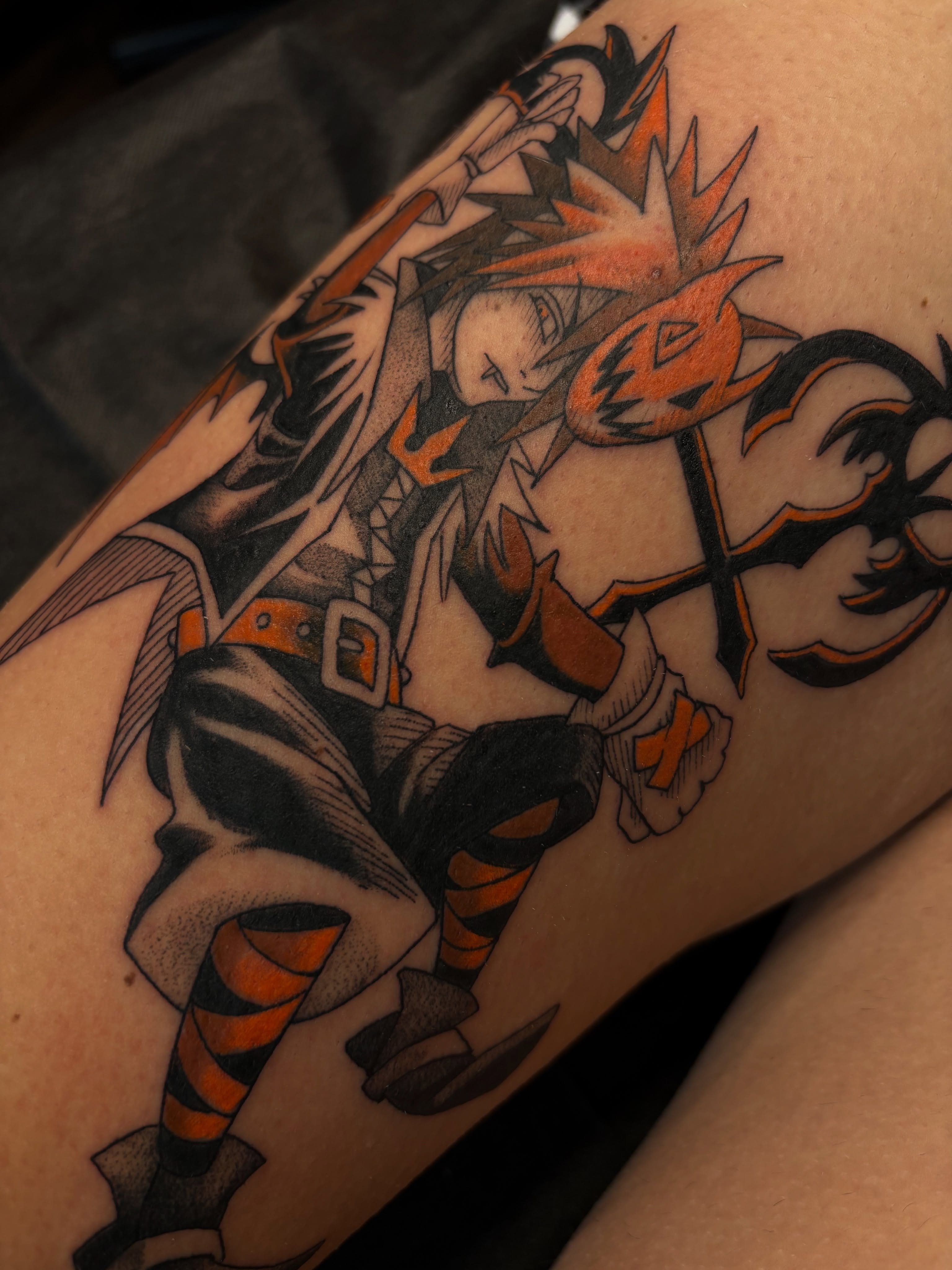 Tattoo by @aaronaddamstattoo — anime