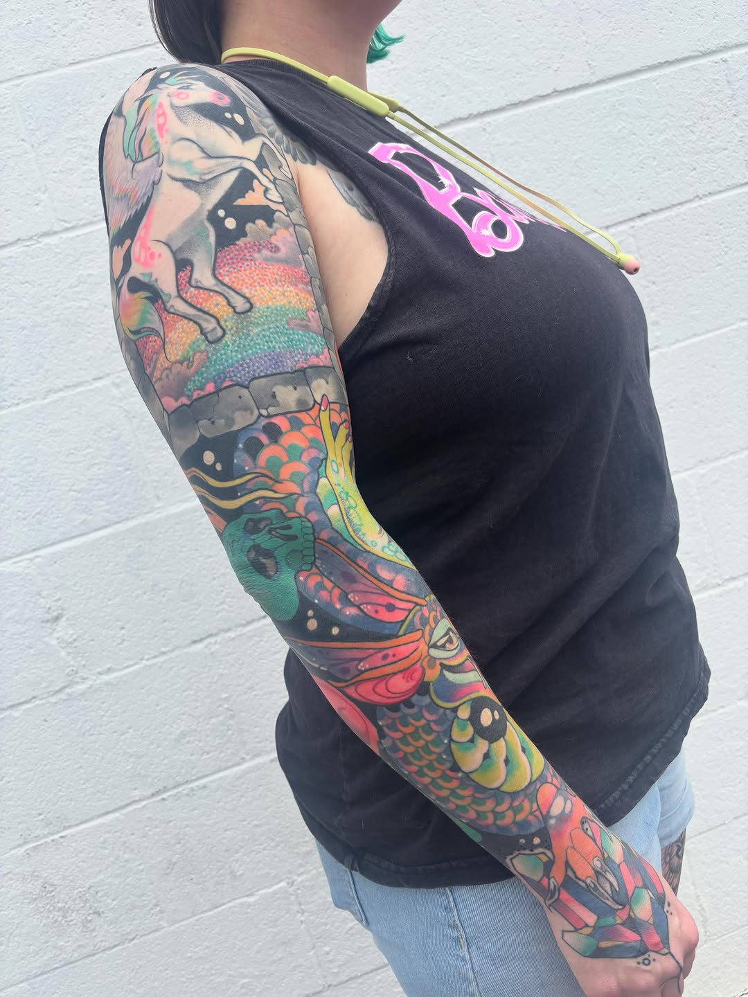 Tattoo by @carly.tattoos — new_school, japanese_irezumi