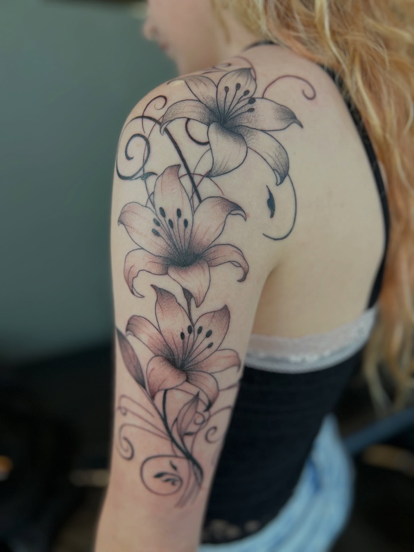 Tattoo by @loveyoutodeathtattoo — black_and_grey, realism