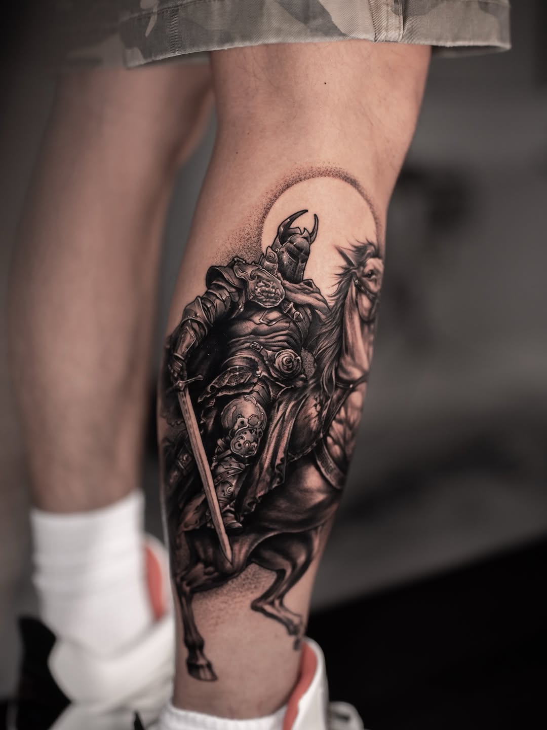 Tattoo by @andretattoostx β black_and_grey, realism
