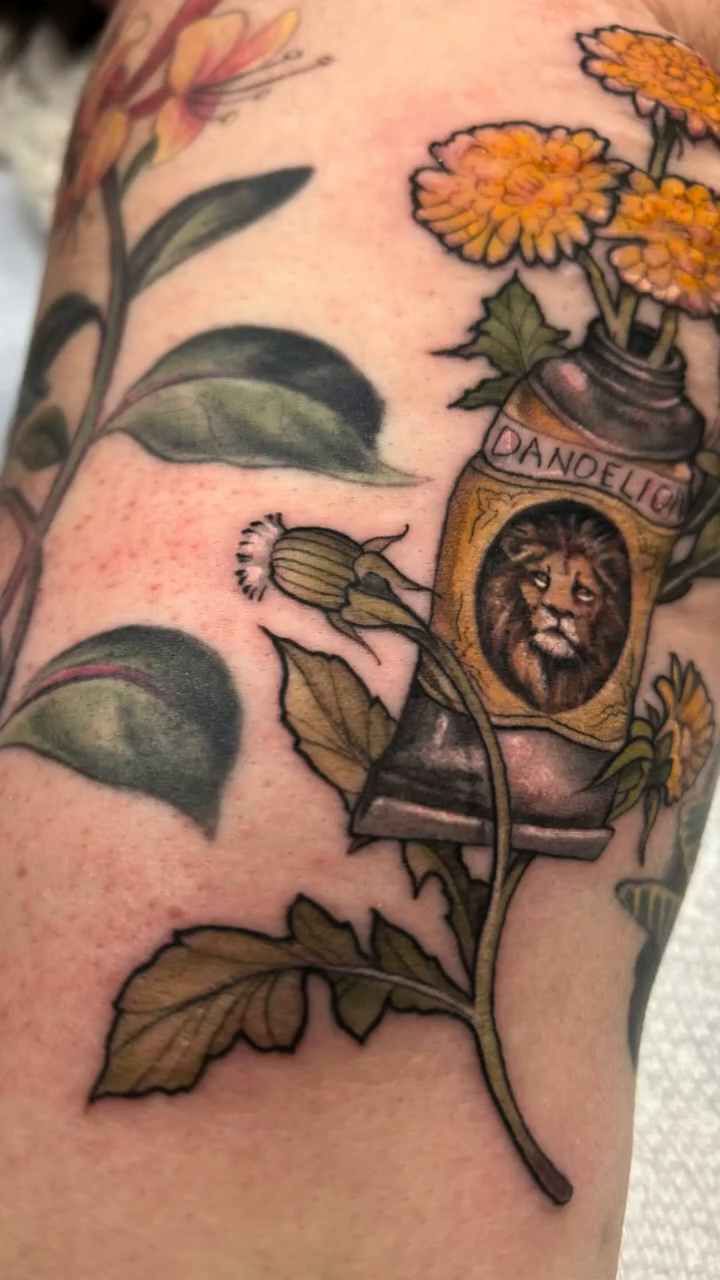Tattoo by @wolveratattoo — neo_traditional, realism