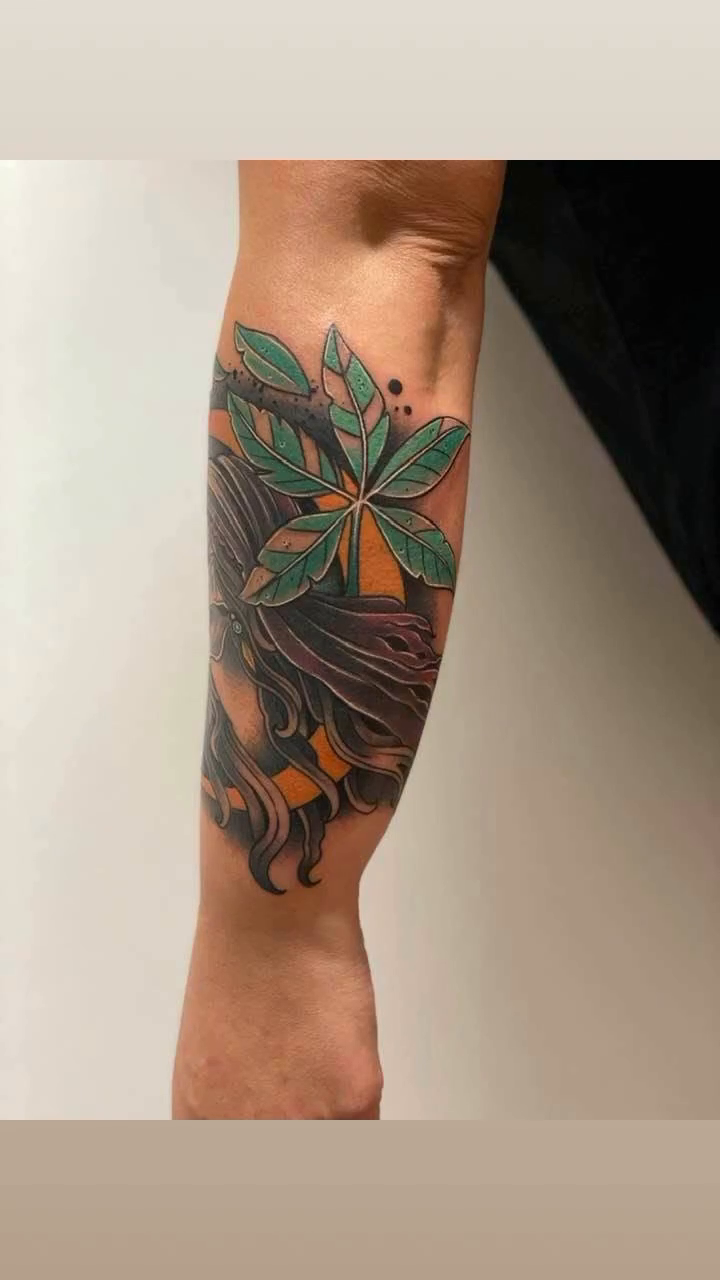 Tattoo by @daemiondesign — neo_traditional, realism