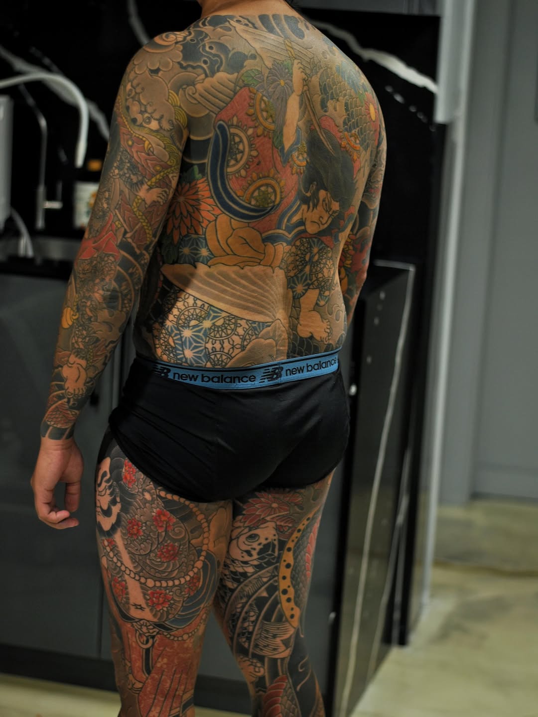 Full body japanese tattoo Japanese tattoo on the back by Xiaojun Yin, Vancouver, British Columbia