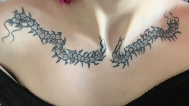 Tattoo by @fig_thetattooer — black_and_grey, dark_realism