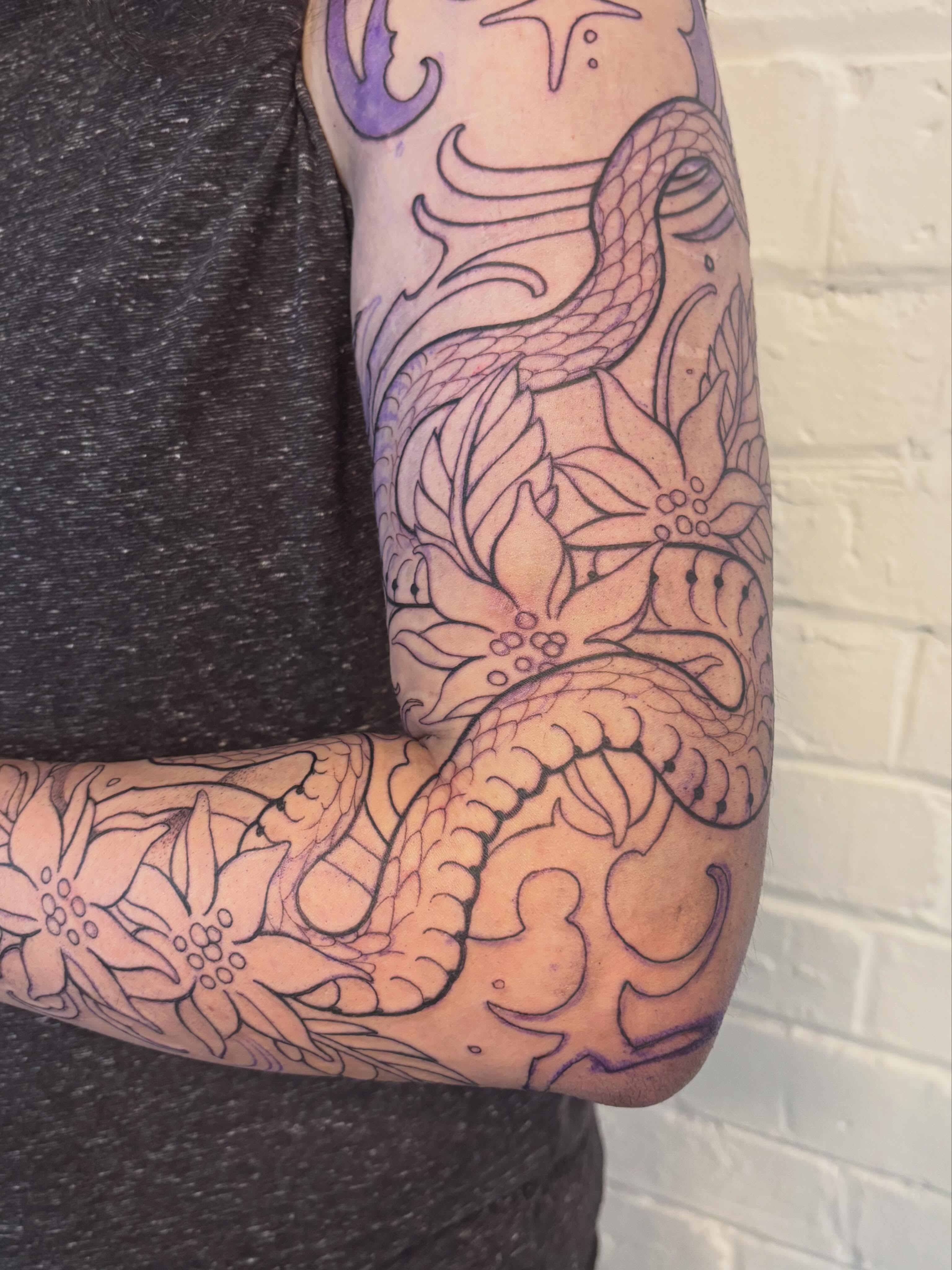 Tattoo by @osichristattoos — new_school, ornamental