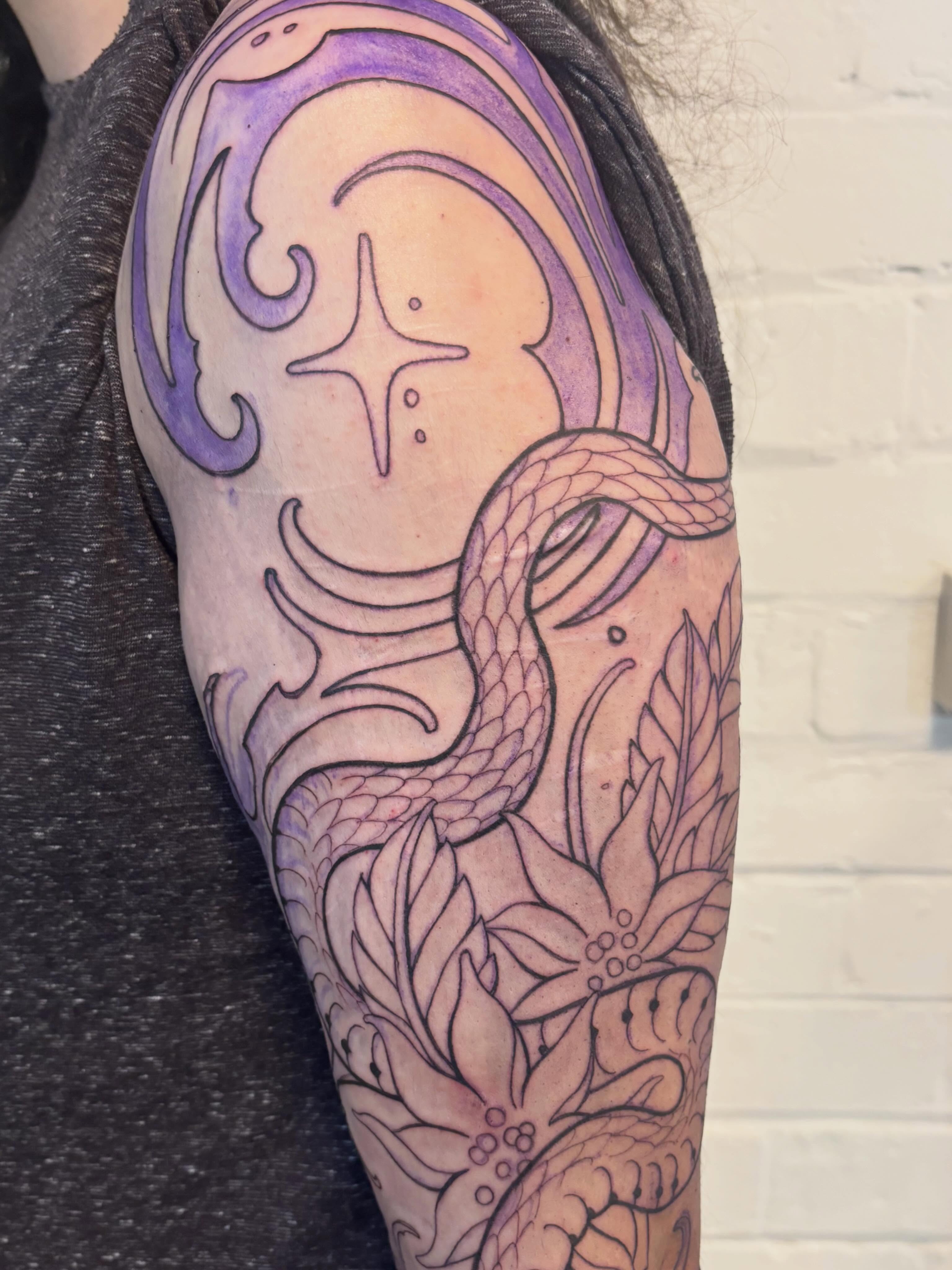 Tattoo by @osichristattoos — new_school, ornamental