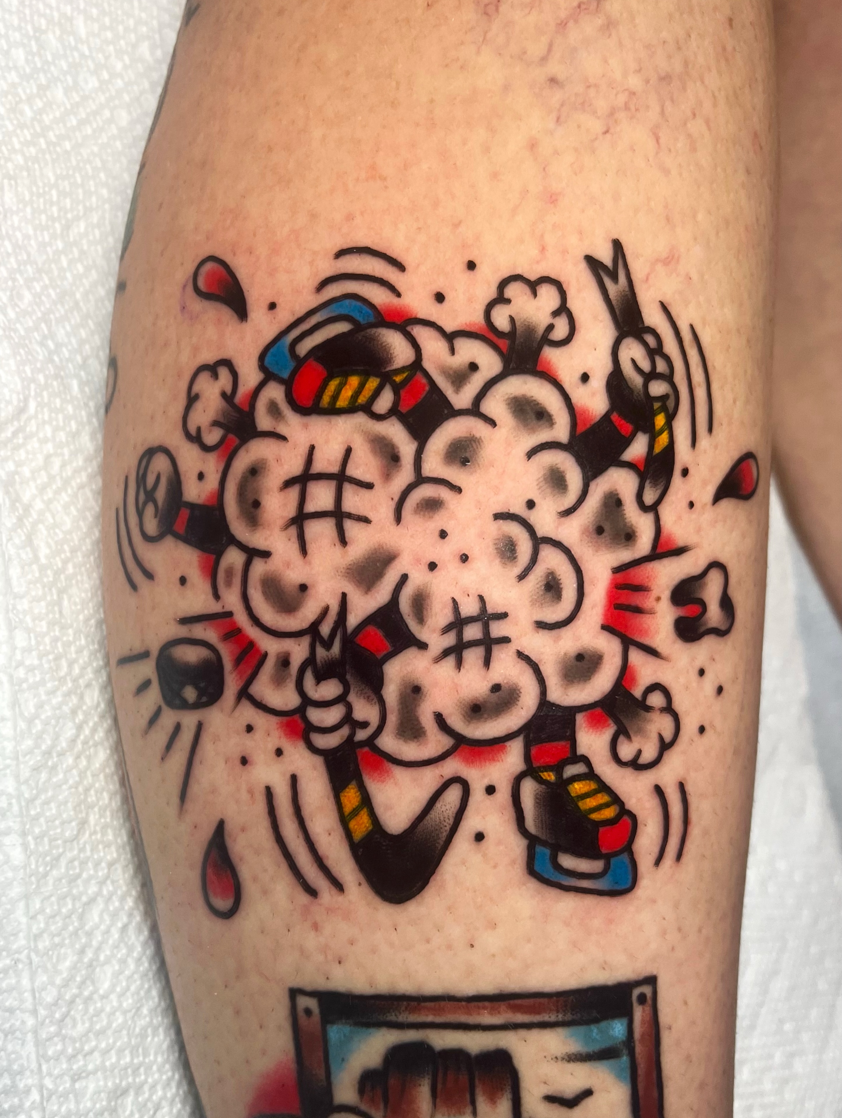 Tattoo by @anchoredaweightattoo — american_traditional