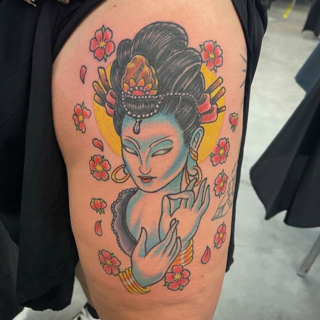 Tattoo by @donjuantattoos — neo_traditional, japanese_irezumi