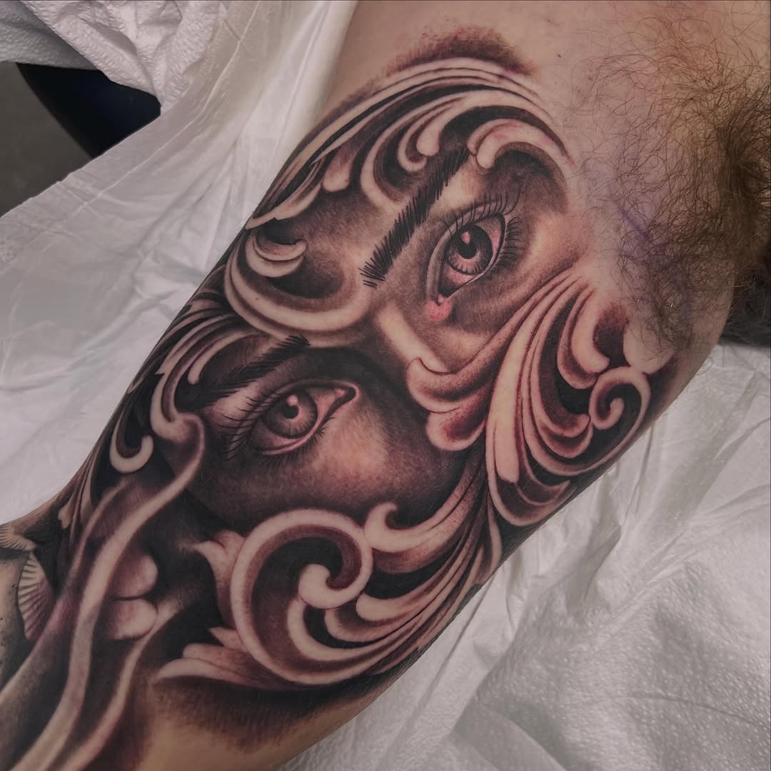 Tattoo by @ab.bautistatattoos β black_and_grey, realism