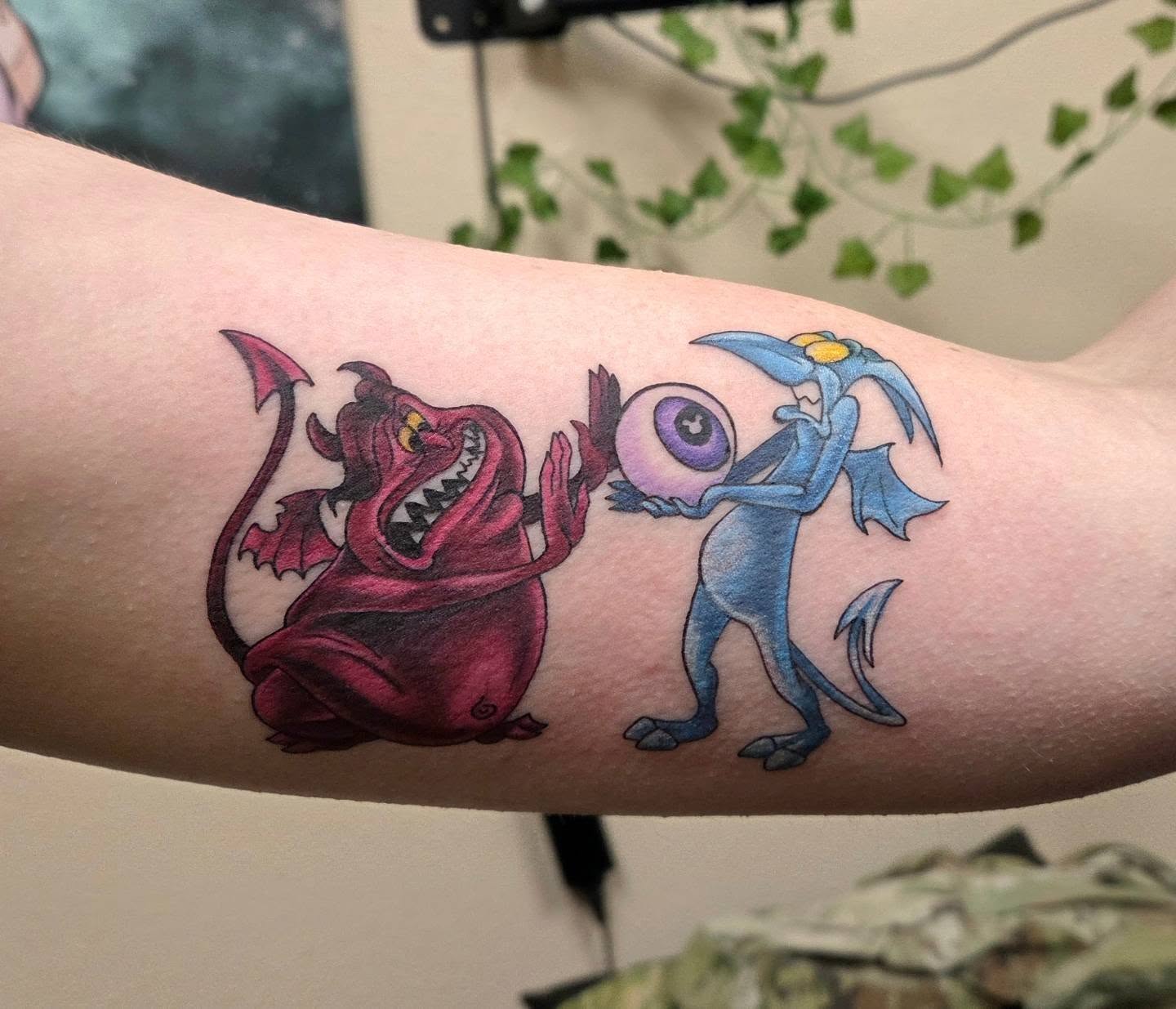 Tattoo by @tatshalverson — dotwork
