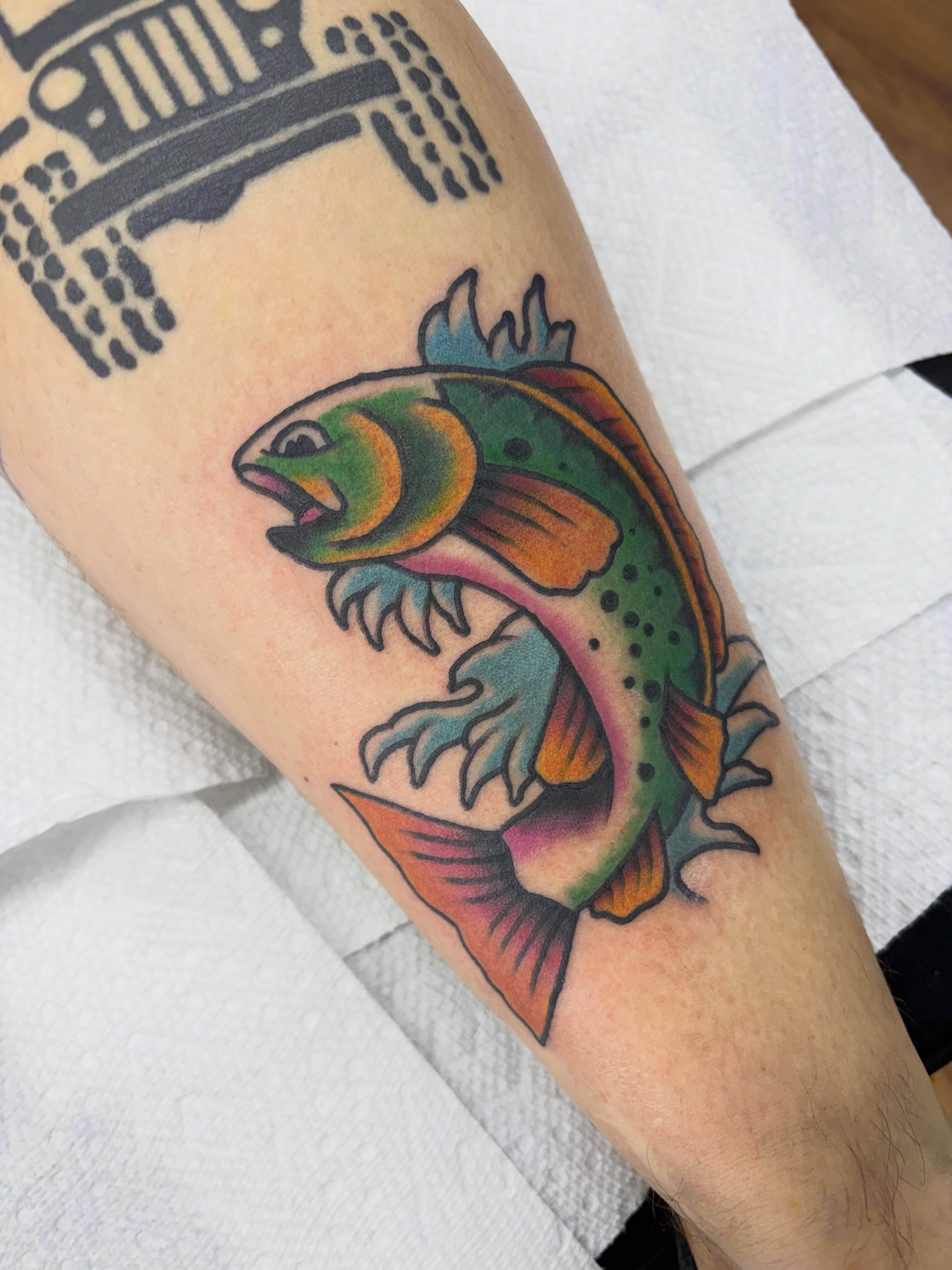 Tattoo by @tannerbrushtattooer โ american_traditional, neo_traditional
