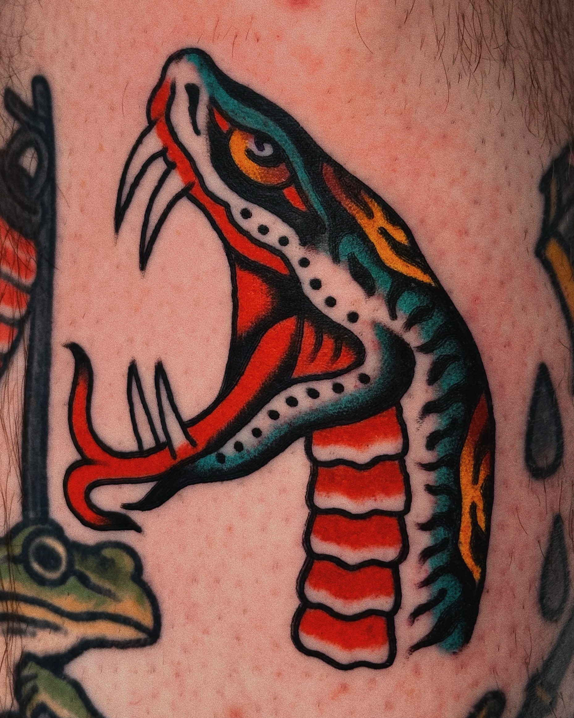 Tattoo by @seanmicheltattoo — american_traditional