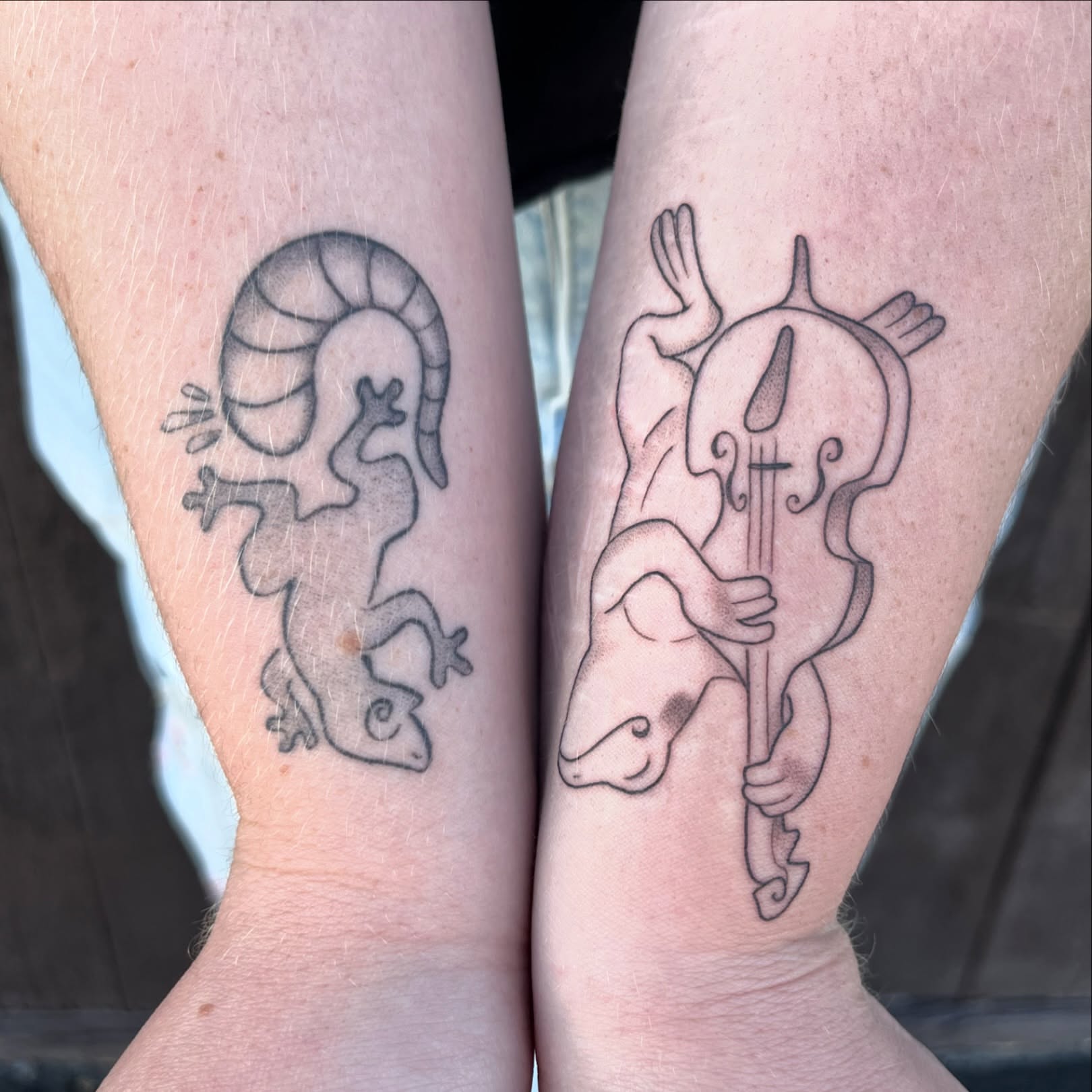 Tattoo by @inkneous — black_and_grey