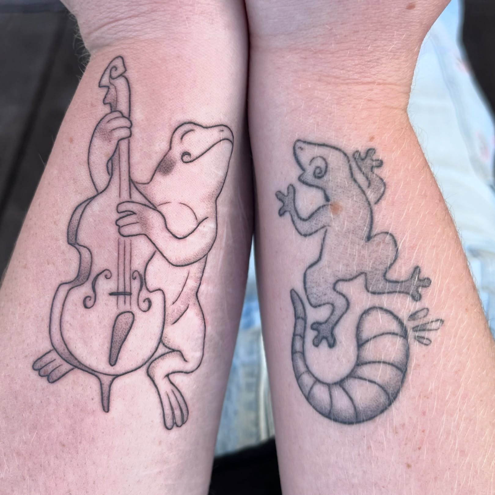 Tattoo by @inkneous — black_and_grey