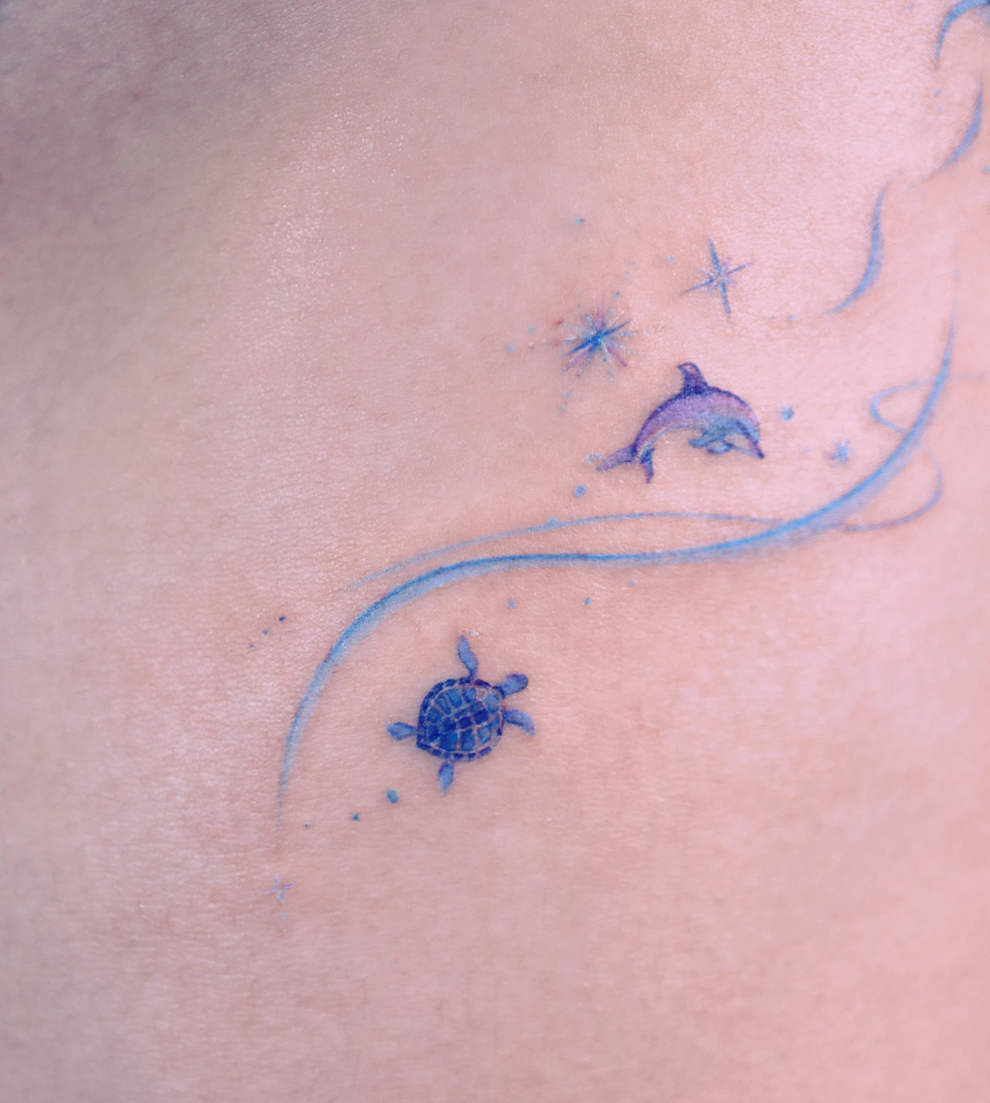 Tattoo by @tattooist_namoo — dotwork